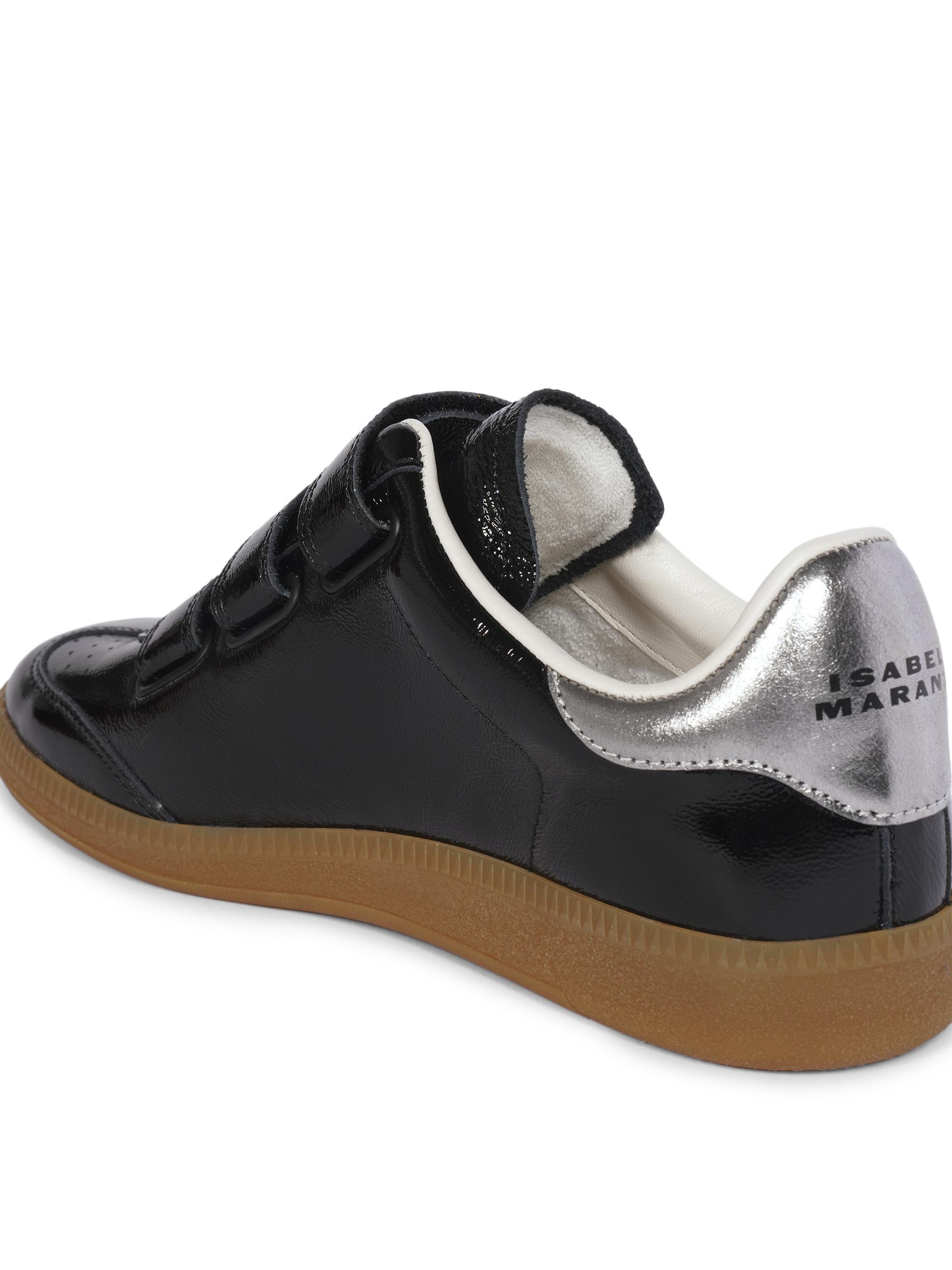 Isabel Marant Festive Beth Leather Sneakers | Saks Fifth Avenue