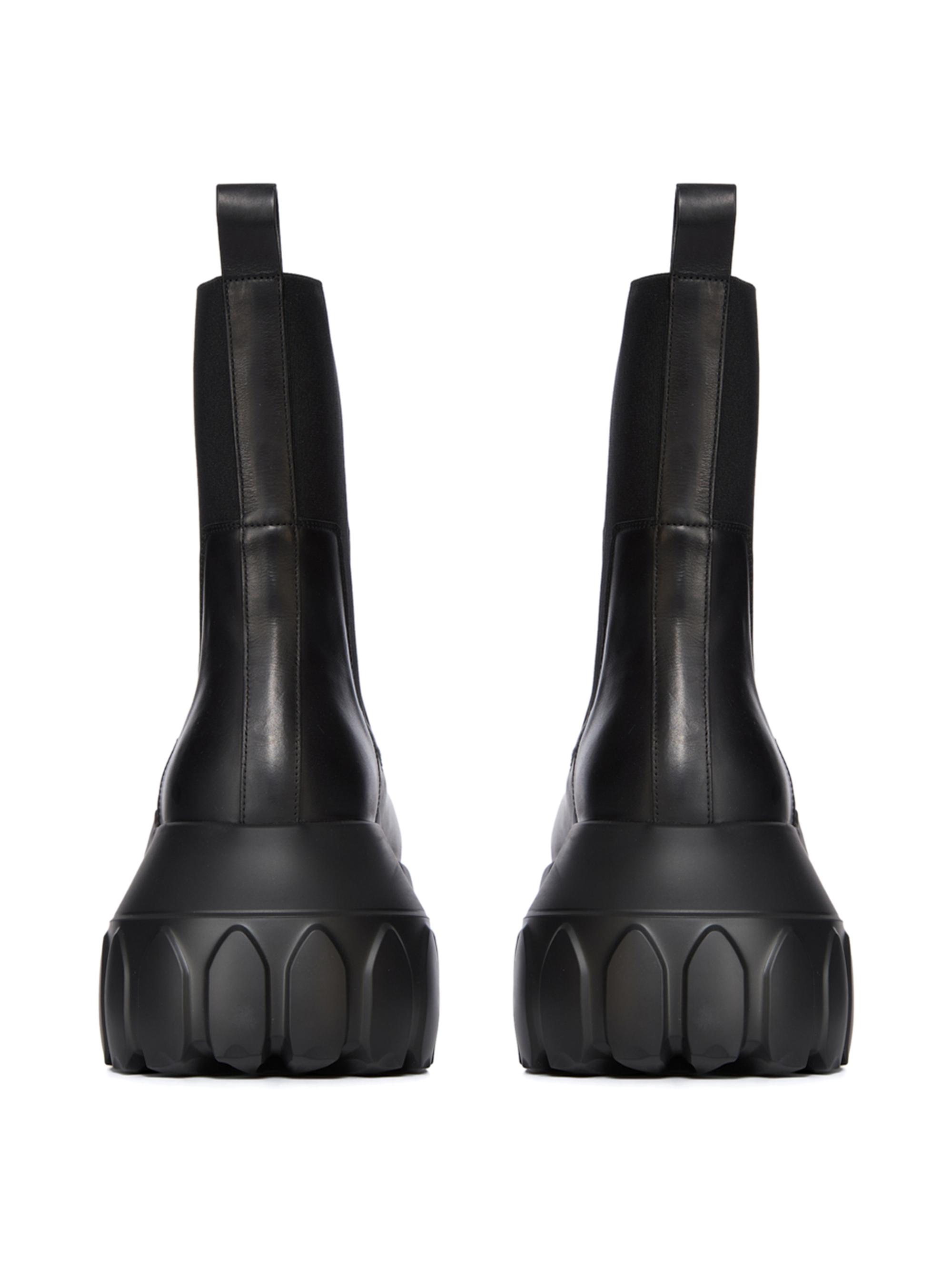 Rick Owens Beatle Mega Tractor Leather Chelsea Boots | Saks Fifth