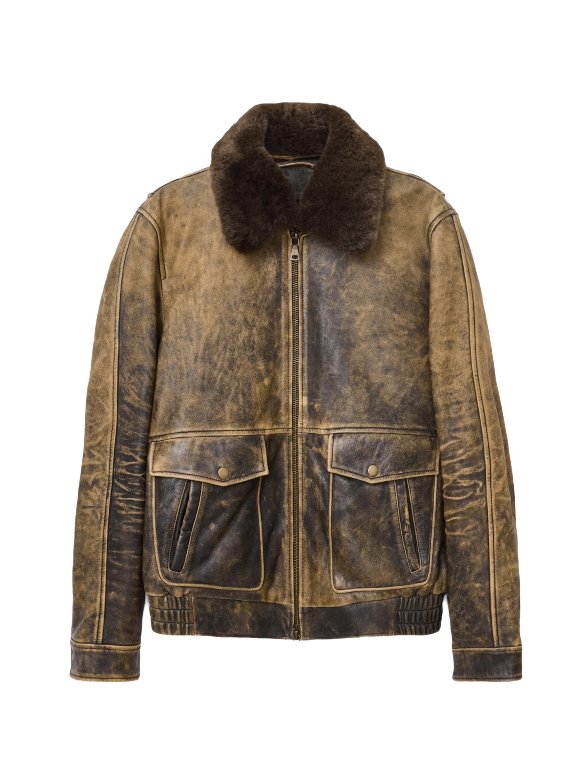 Our Legacy Andalou Leather Jacket | Saks Fifth Avenue