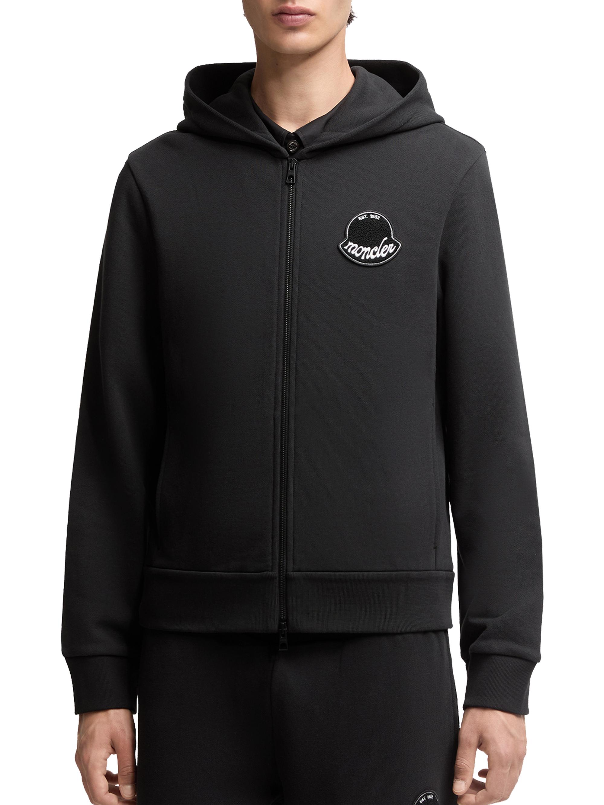 新品 MONCLER FELPA CON CAPPUCCIO XL 0400023846114_BLACK_A1?wid=830