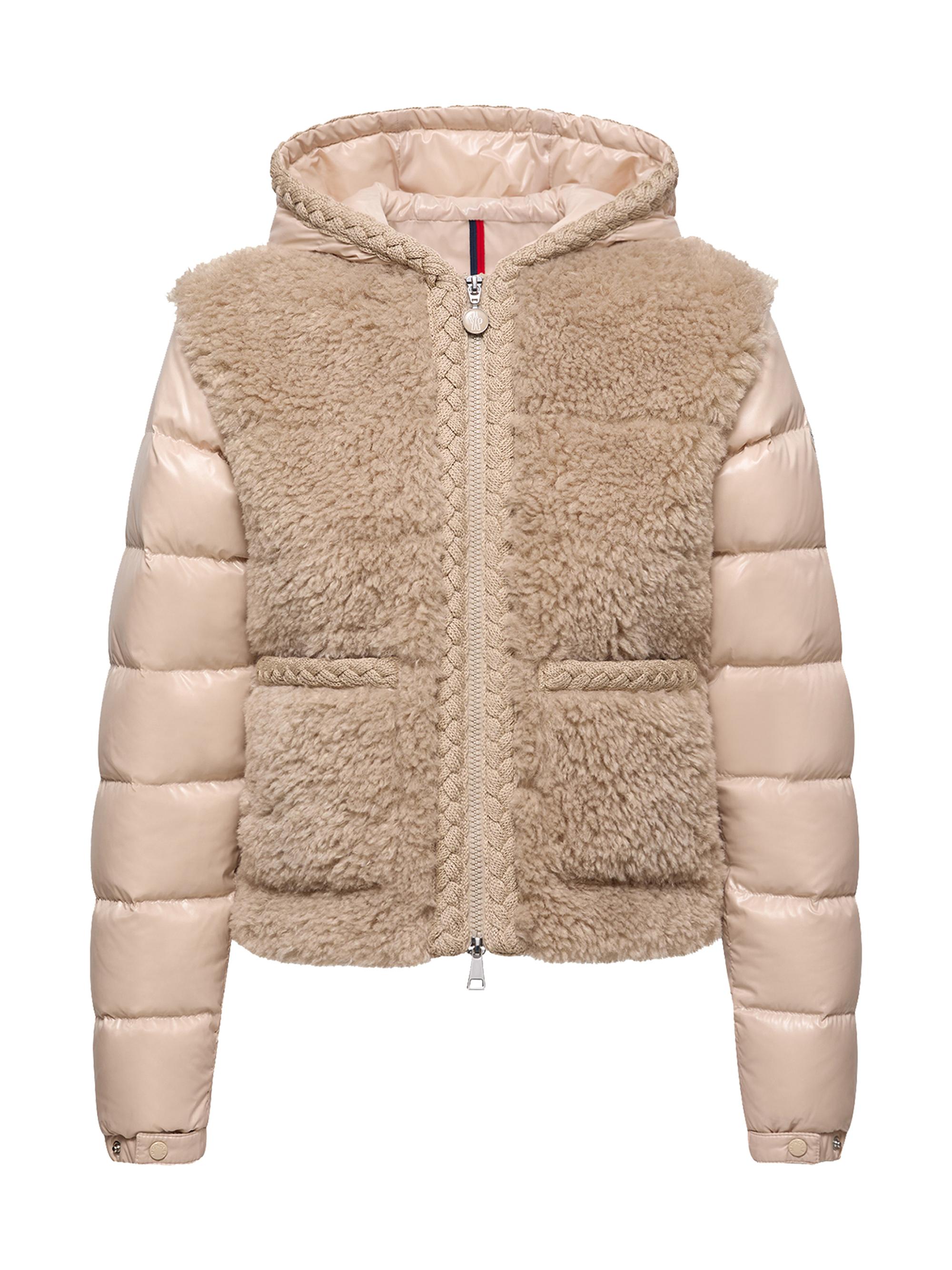 Moncler Women's Plantay Puffer Vest in Teddy - Beige