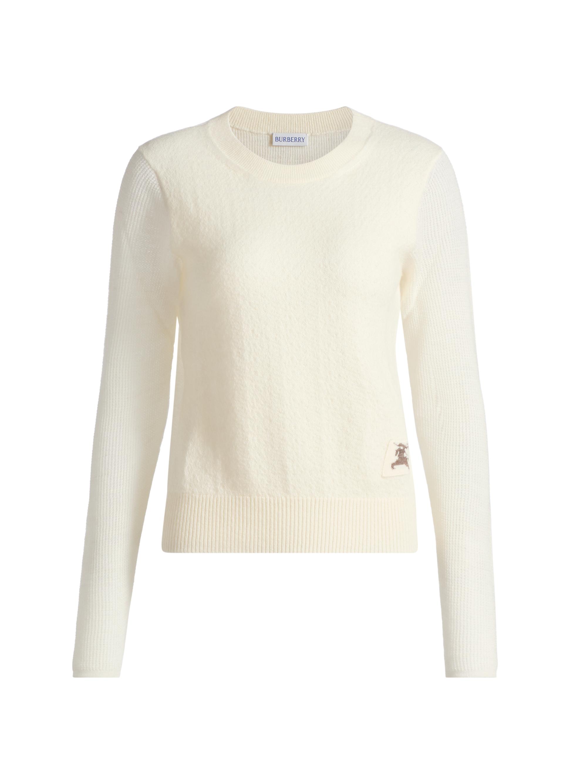Burberry Women's Constance Alpaca-Blend Sweater - Alpine