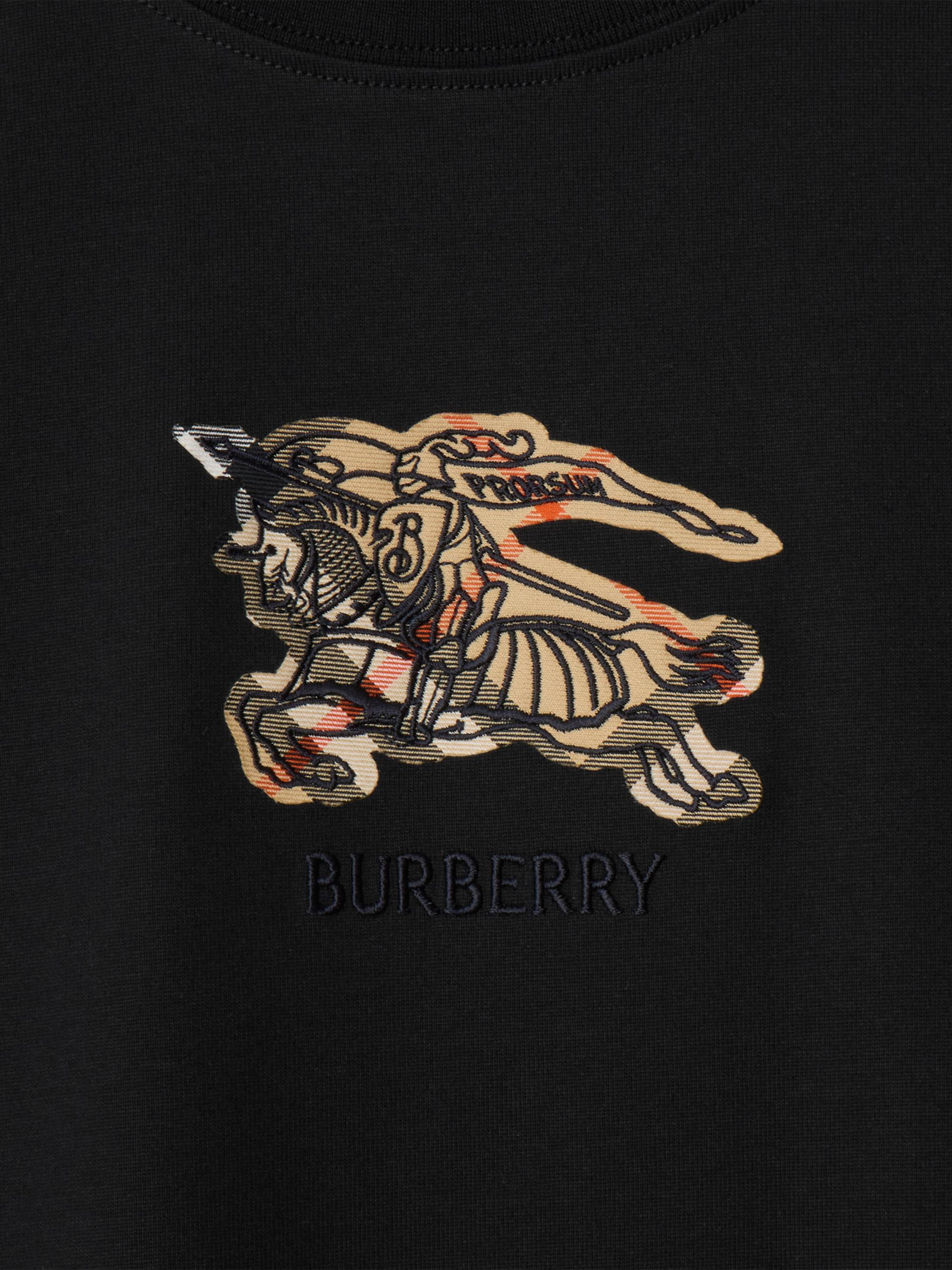 Burberry Frankie EKD Cotton T-Shirt | Saks Fifth Avenue