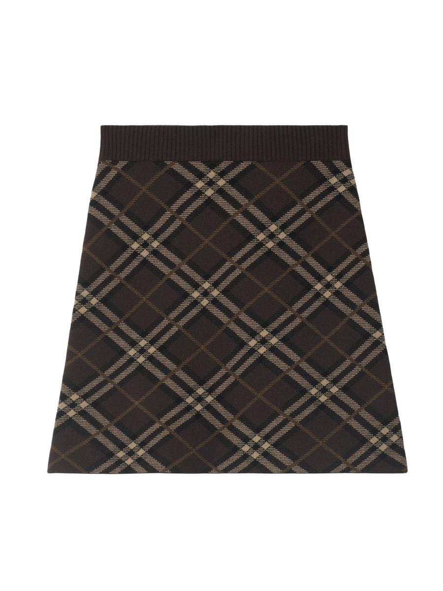 Burberry Ginny Check Miniskirt | Saks Fifth Avenue