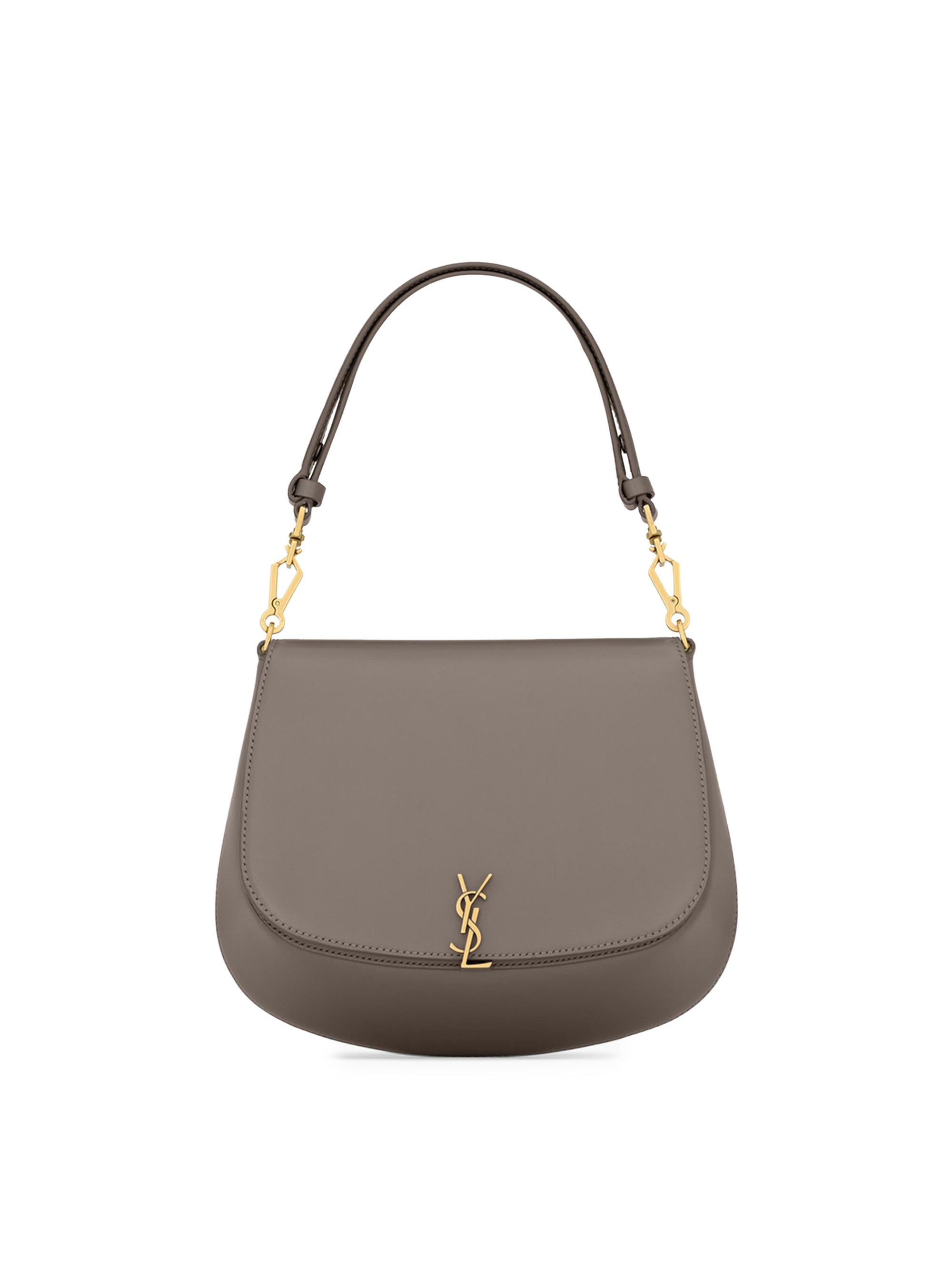 Saint Laurent Women's Voltaire Top Handle in Box - Urban Grey