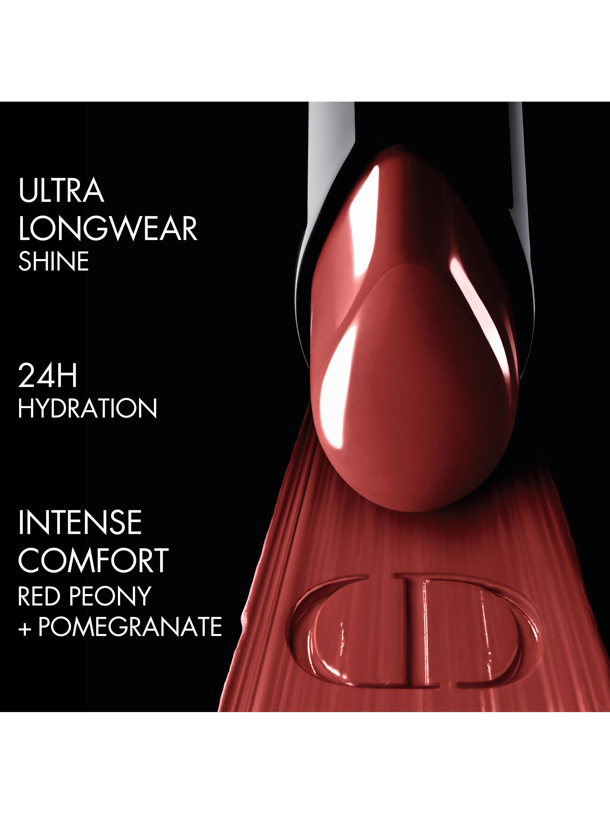 DIOR Women's Rouge Dior On Stage Lipstick - 550 Red Shock - detail view in Na