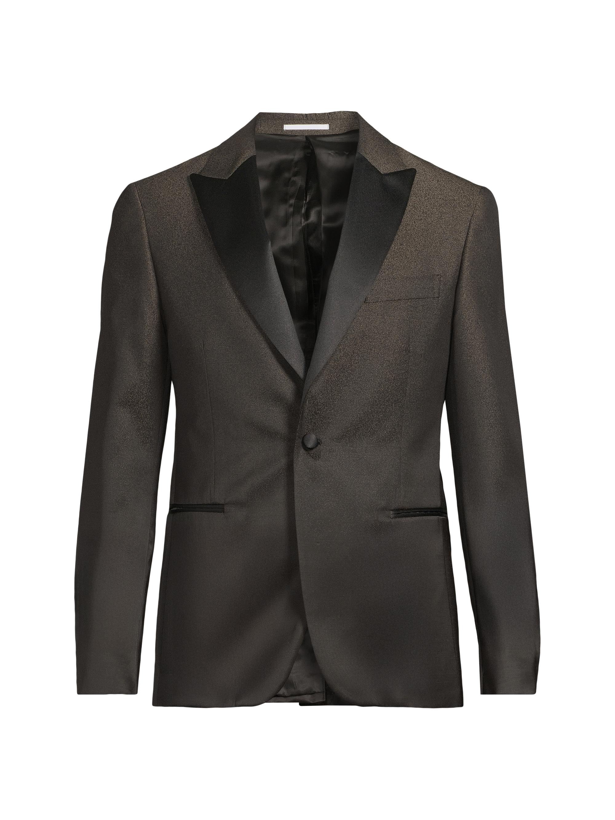 Pal Zileri Men's Shimmer Single-Breasted Dinner Jacket - Brown