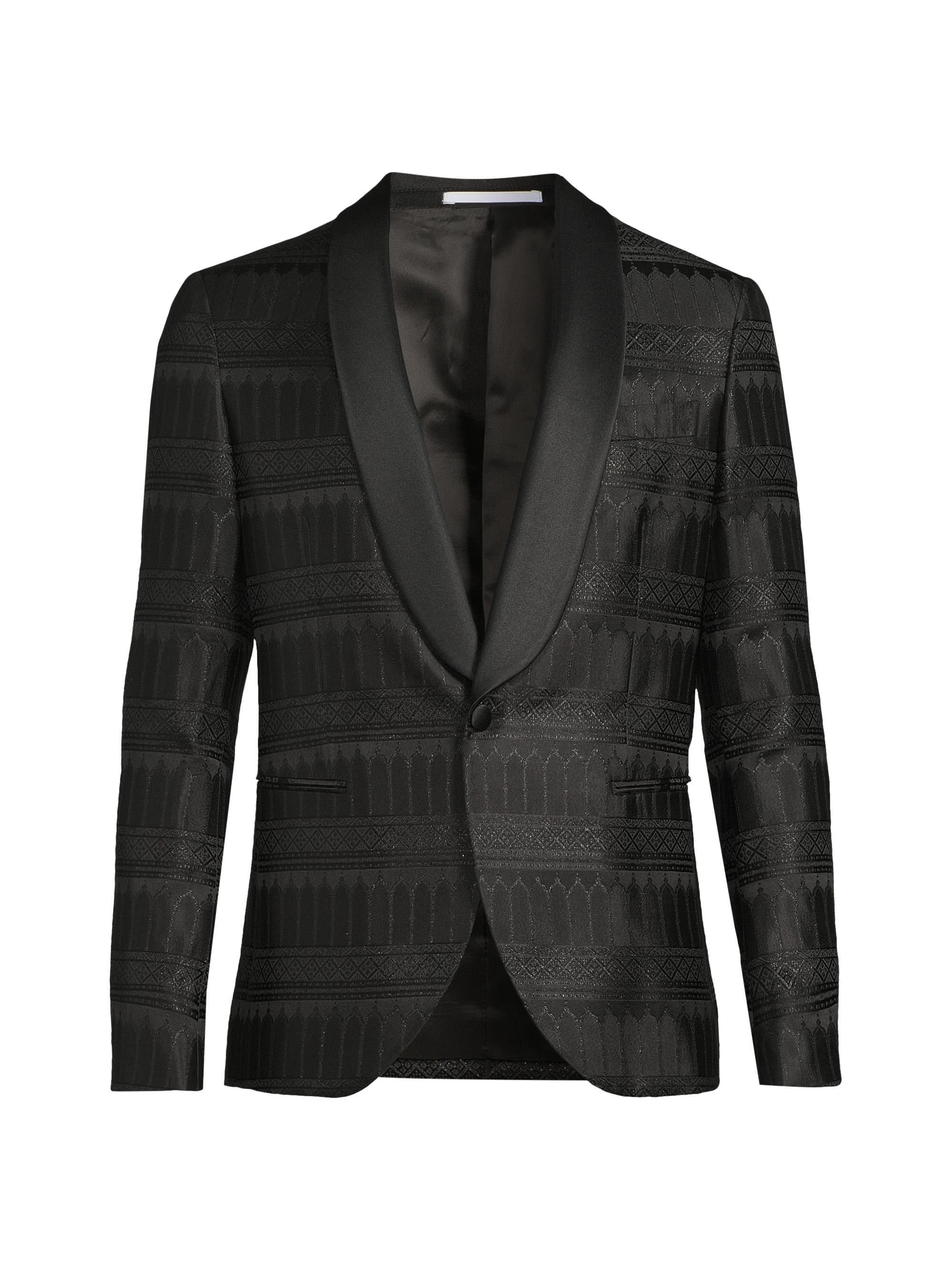 Pal Zileri Men's Silk-Blend Single-Breasted Dinner Jacket - Black