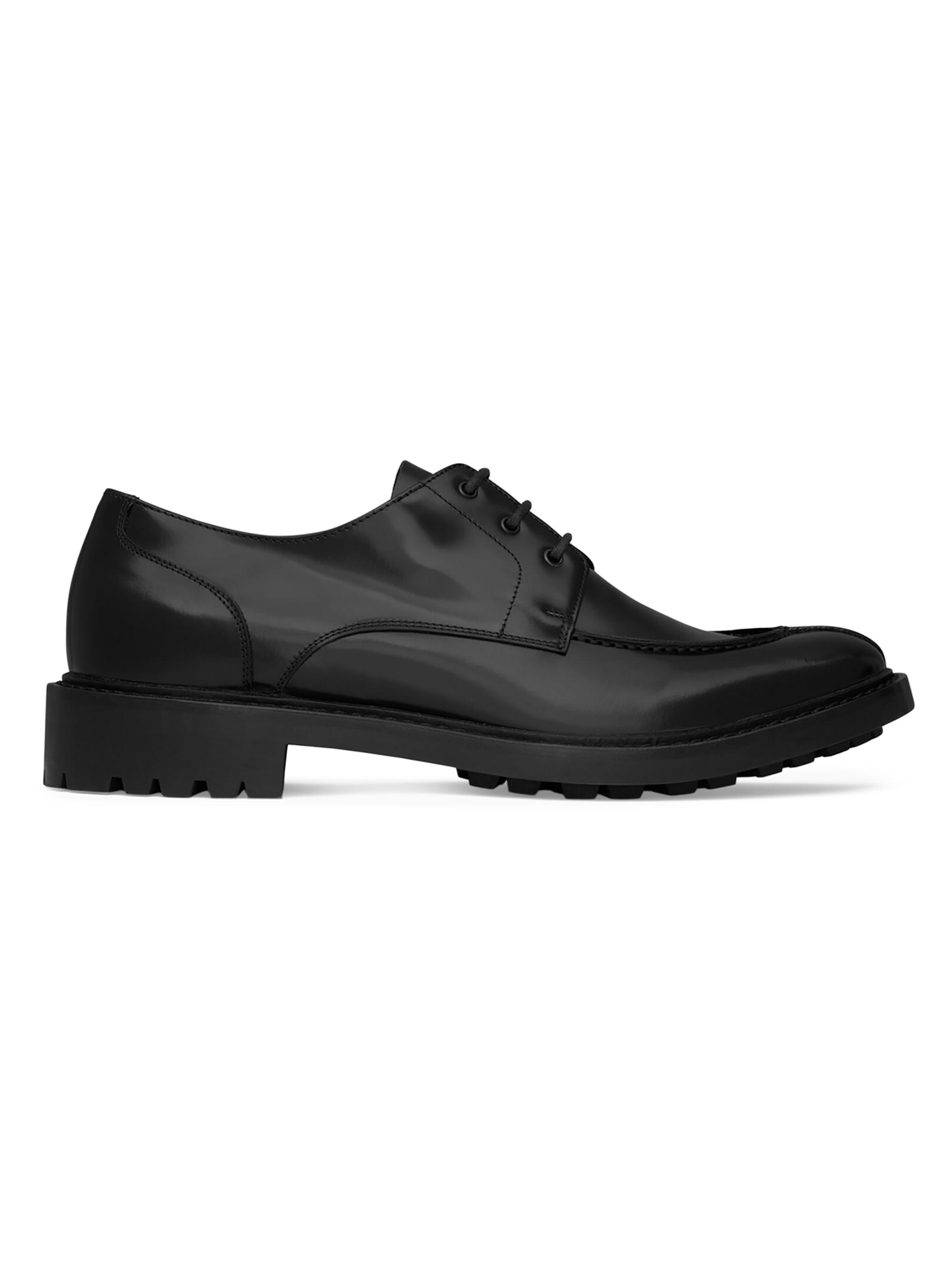 Prada Diapason Opaque Brushed Leather Lace-Up Shoes | Saks Fifth