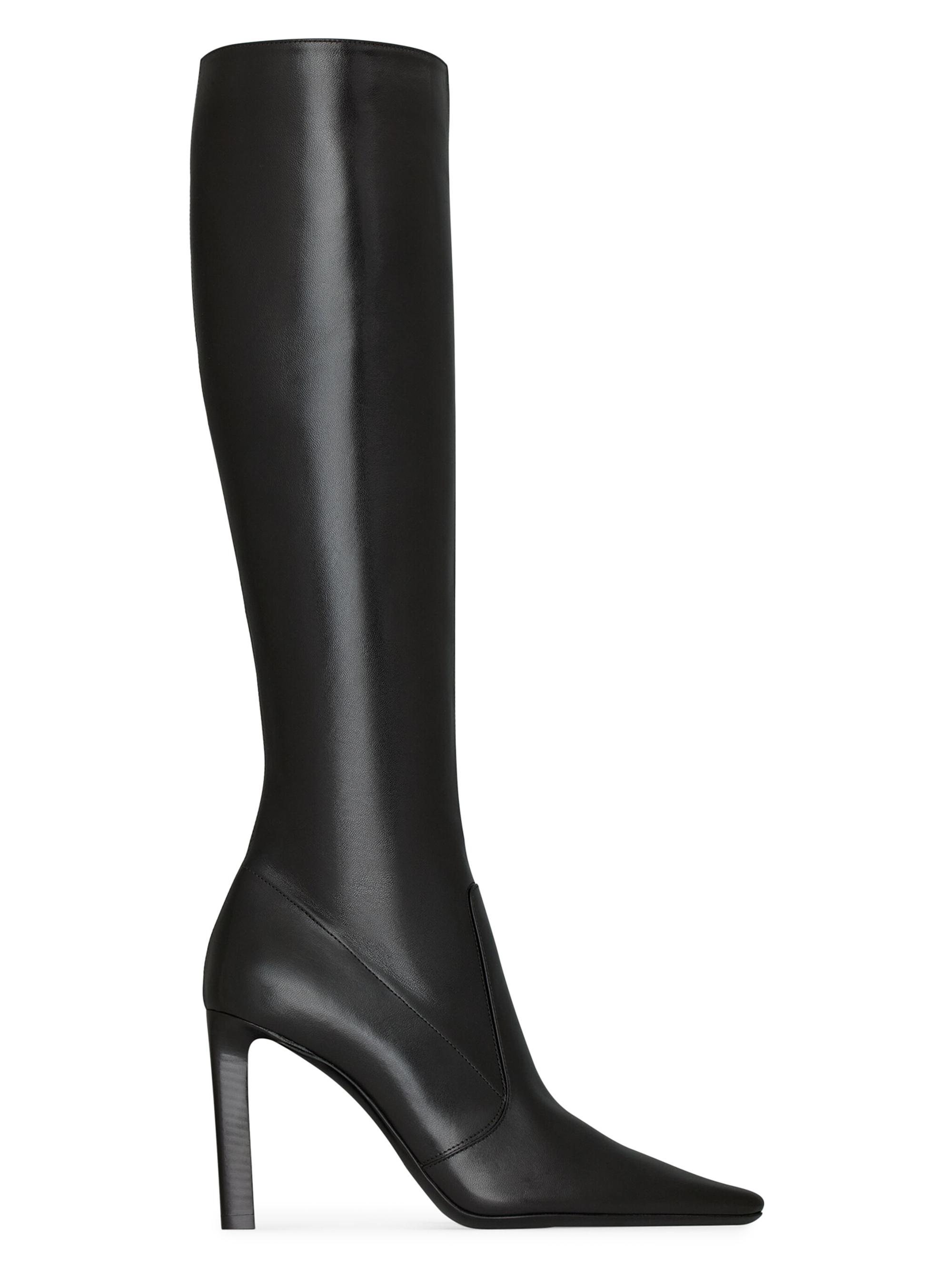 Saint Laurent Francoise Boots in Smooth Leather | Saks Fifth Avenue