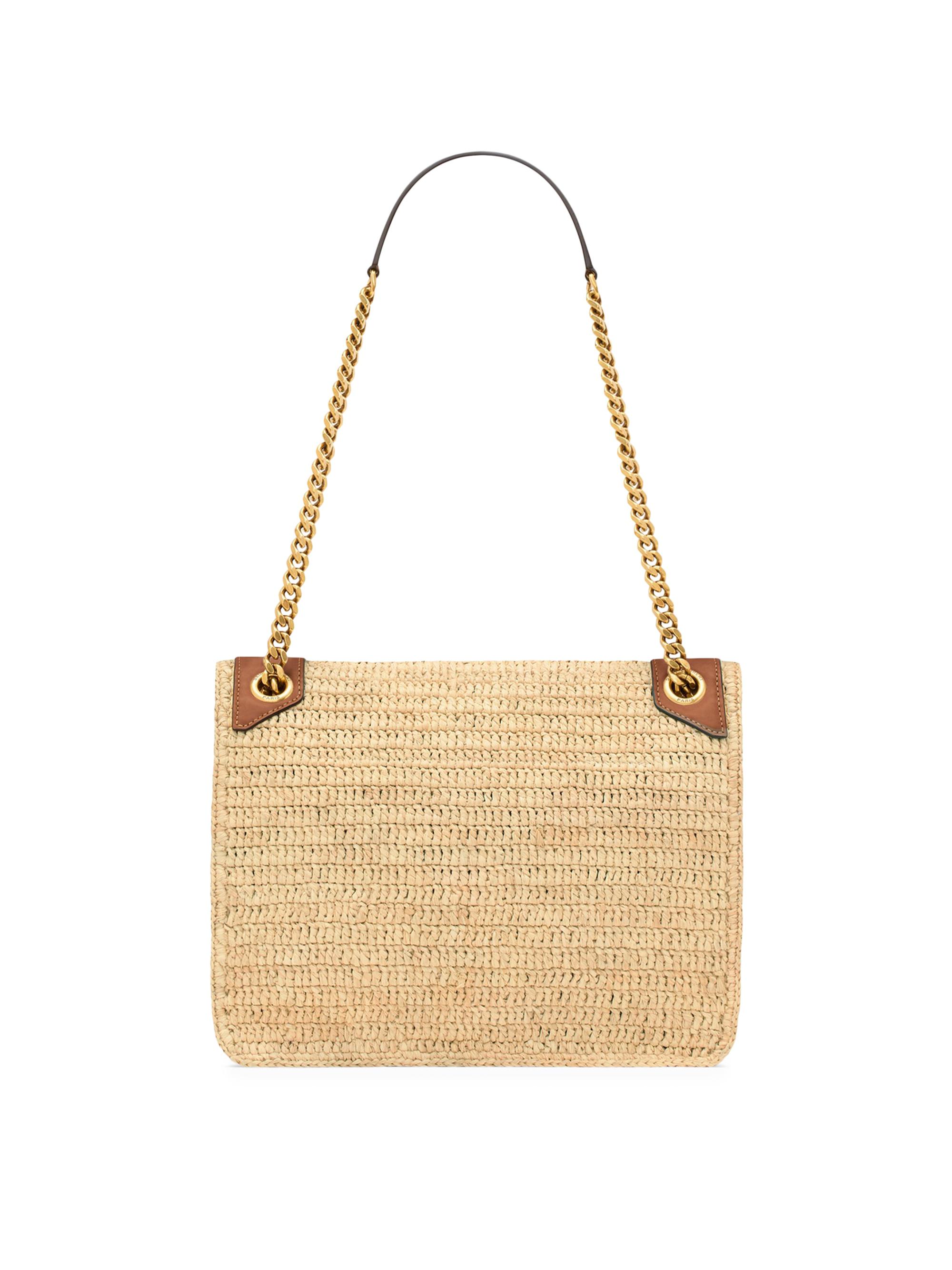 Saint Laurent Niki Medium in Raffia Bag | Saks Fifth Avenue