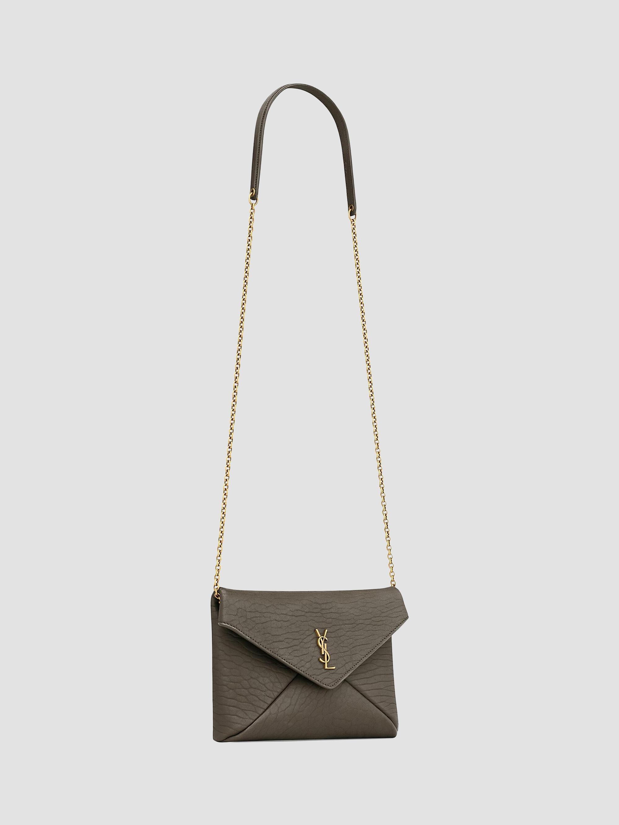 Saint Laurent Cassandre Chain Pouch in Lambskin | Saks Fifth Avenue