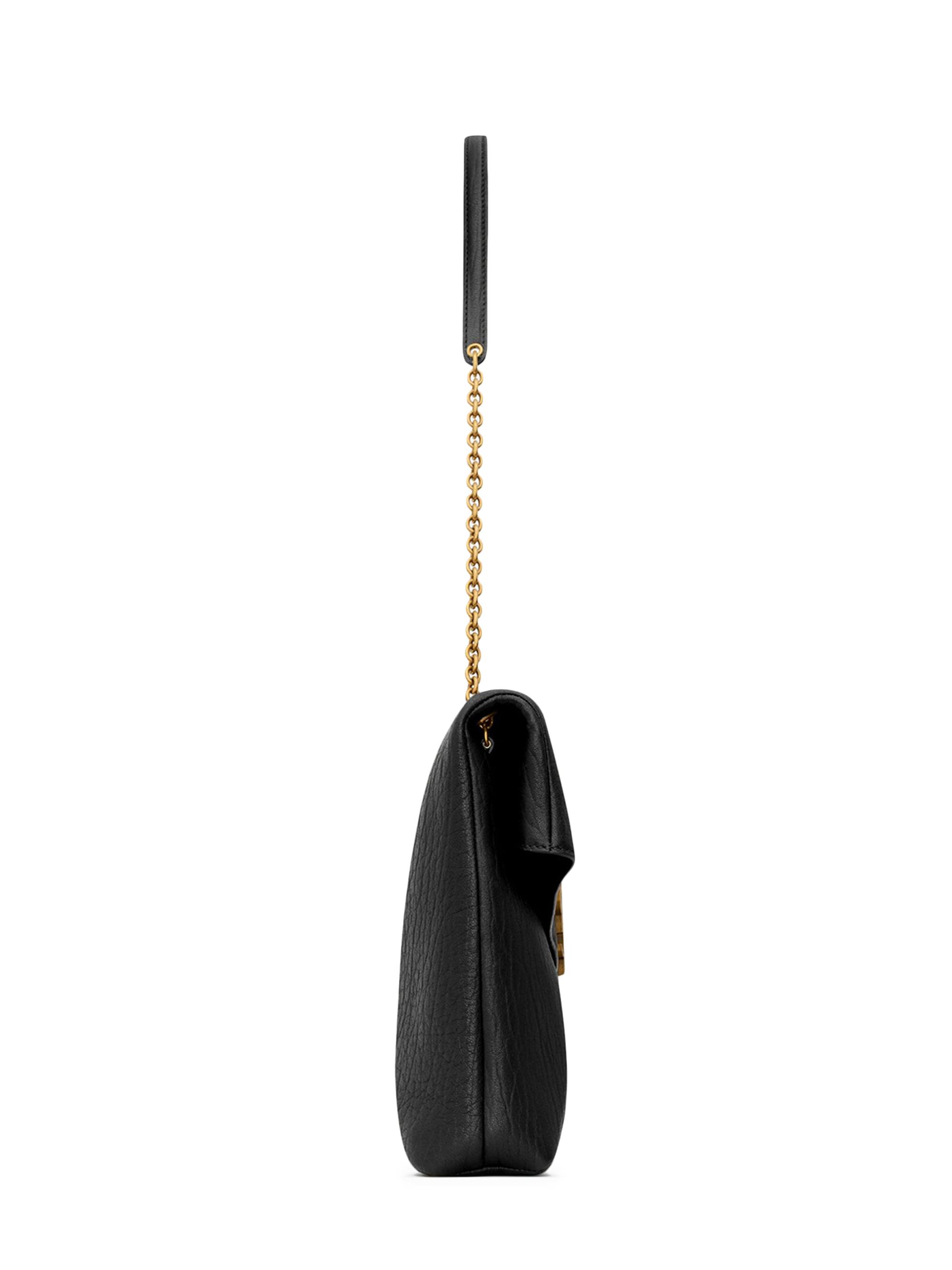 Saint Laurent Cassandre XXL Envelope Pouch on Chain in Lambskin