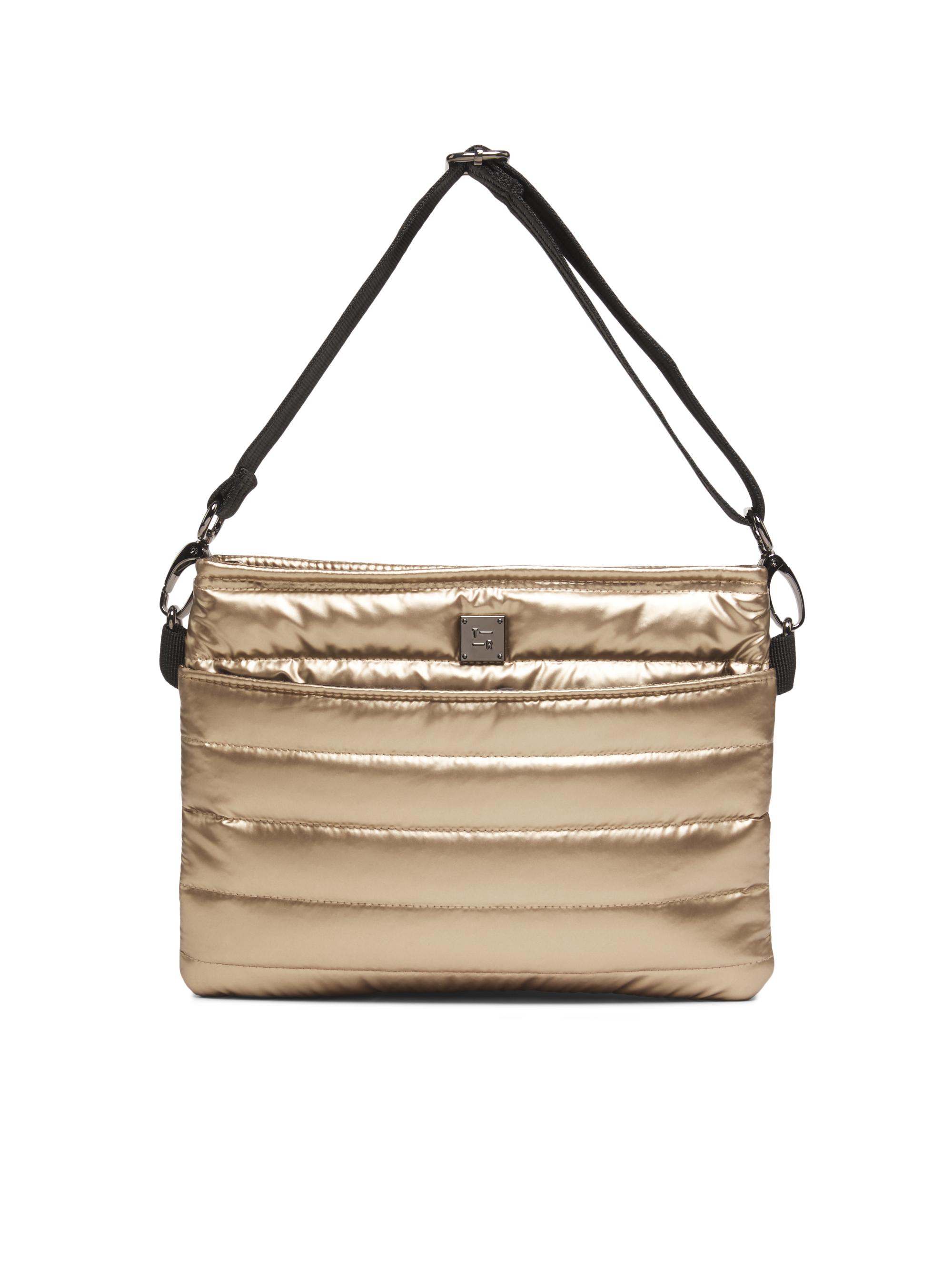 Think Royln Women's 2.0 Quilted Belt Bag - Pearl Toffee