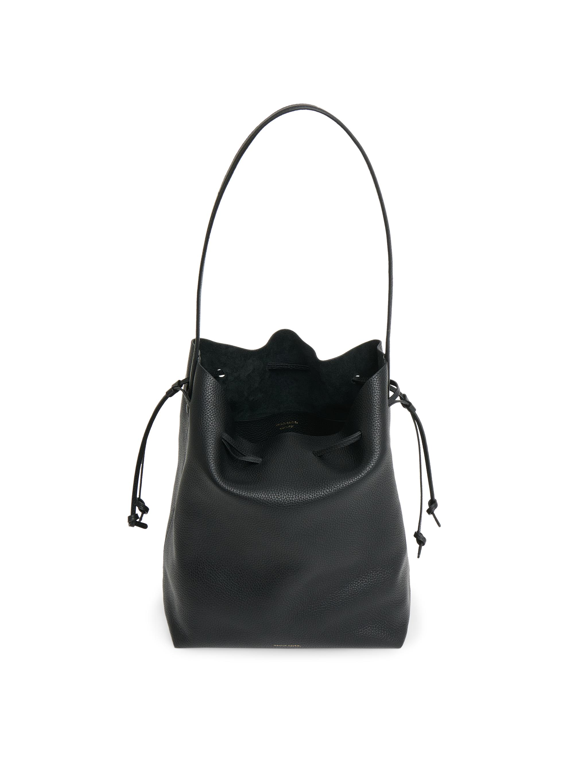 Mansur Gavriel Cabas Leather Bucket Bag | Saks Fifth Avenue
