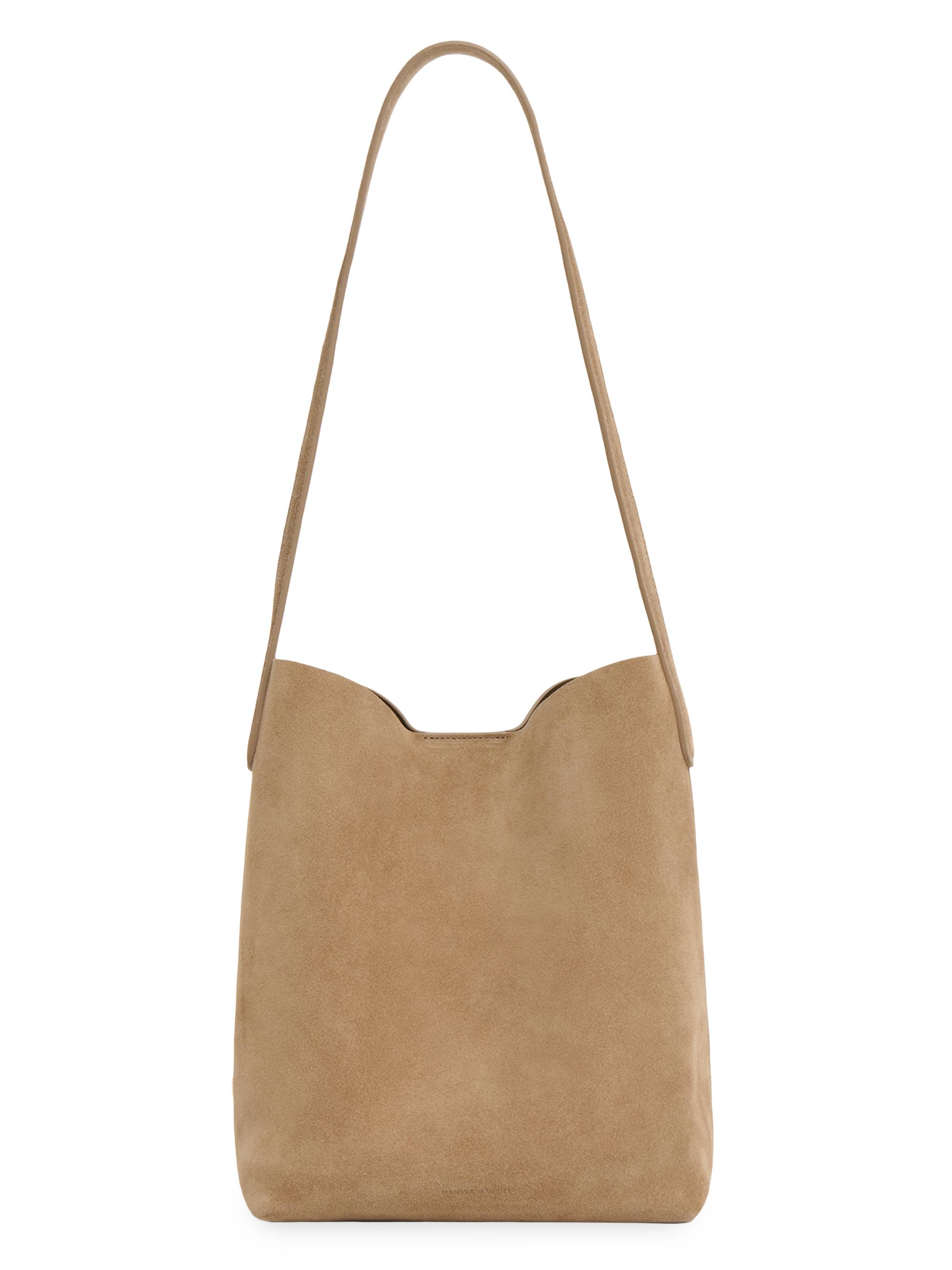Mansur Gavriel Women's  Everyday Cabas Suede Tote - Anise