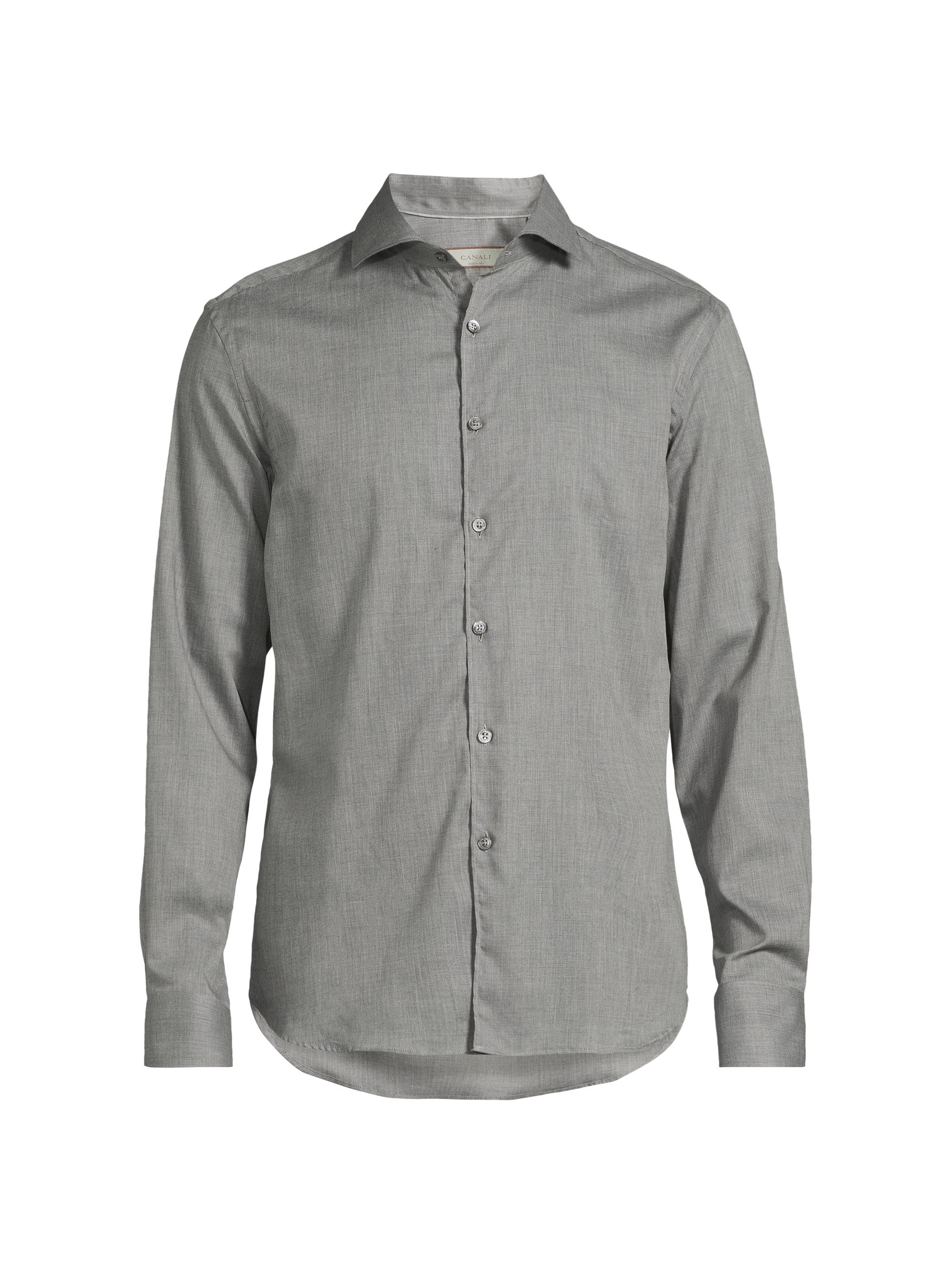 t*s様 BRUNELLO CUCINELLI スナップボタンシャツ　24aw Brunello Cucinelli Textured Stripe Linen Easy Fit Shirt with Chest