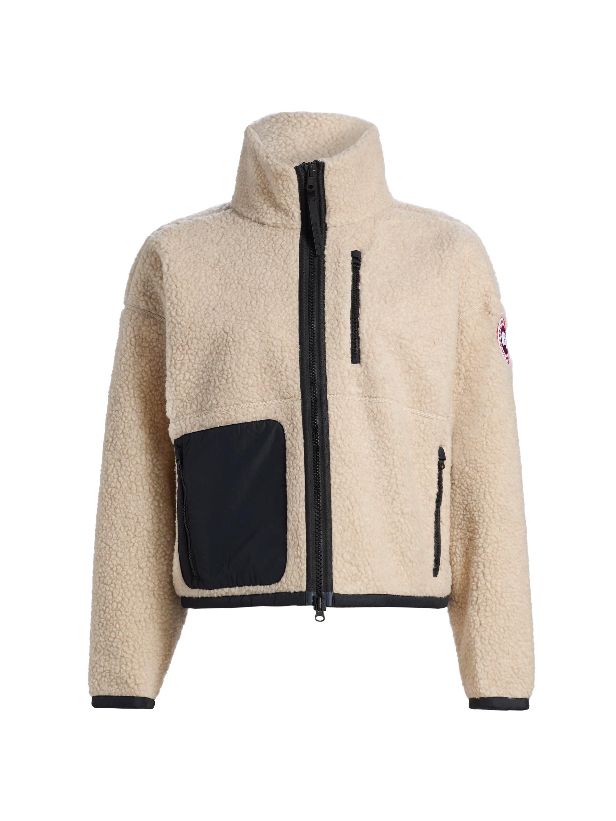 Canada Goose Women's Simcoe Fleece Jacket - Light Tan Clair | Thumbnail 8