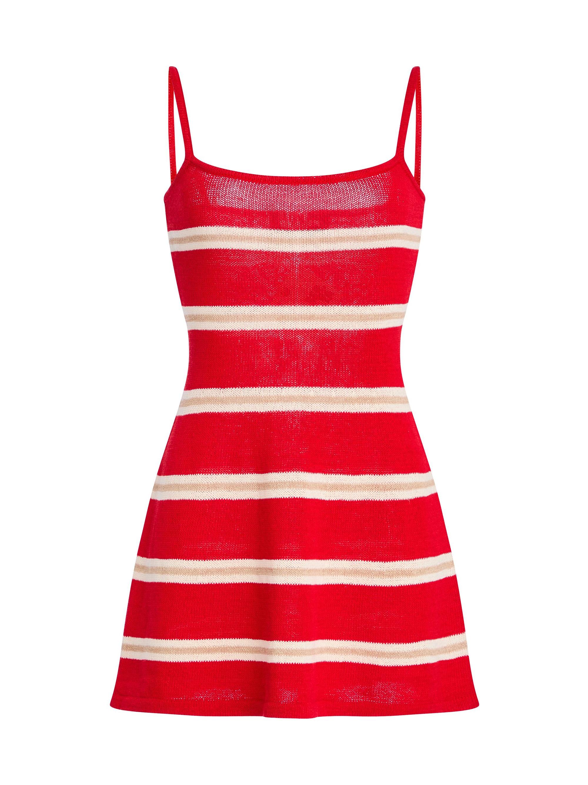 Ser.o.ya Women's Azriel Knit Mini Dress - Cherry Sand Eggshell