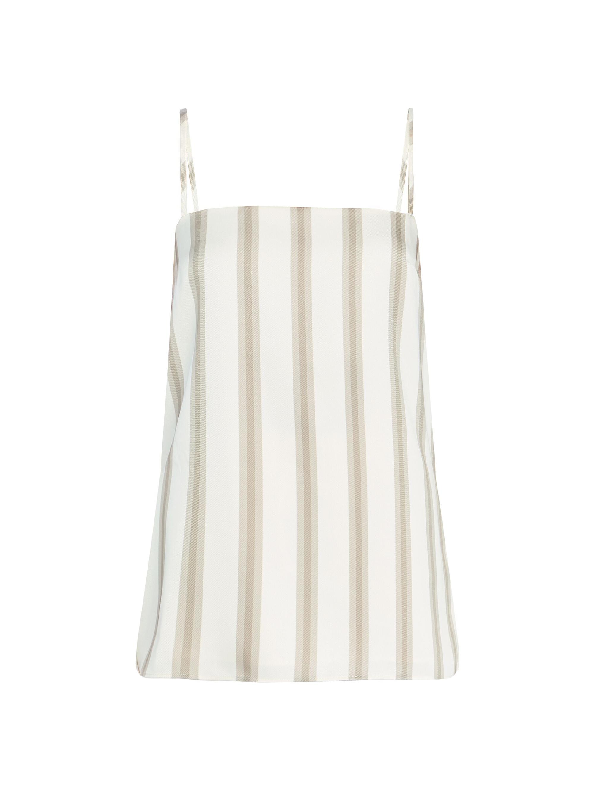 Ser.o.ya Women's Fable Satin Top - Sand Eggshell