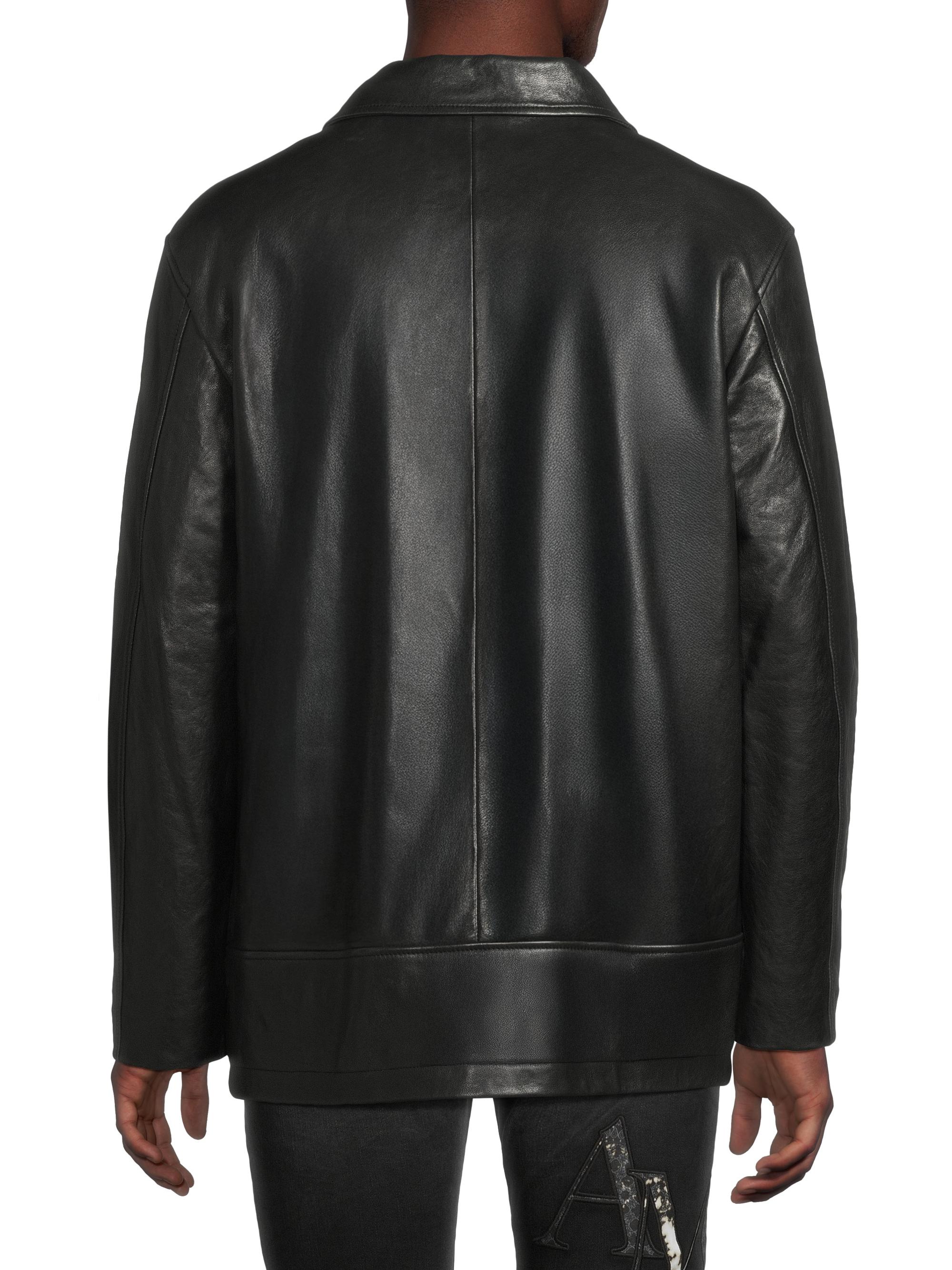 (新品未使用タグ付き)DIESEL　L-Jess Diesel Jess Leather Jacket | Saks Fifth Avenue