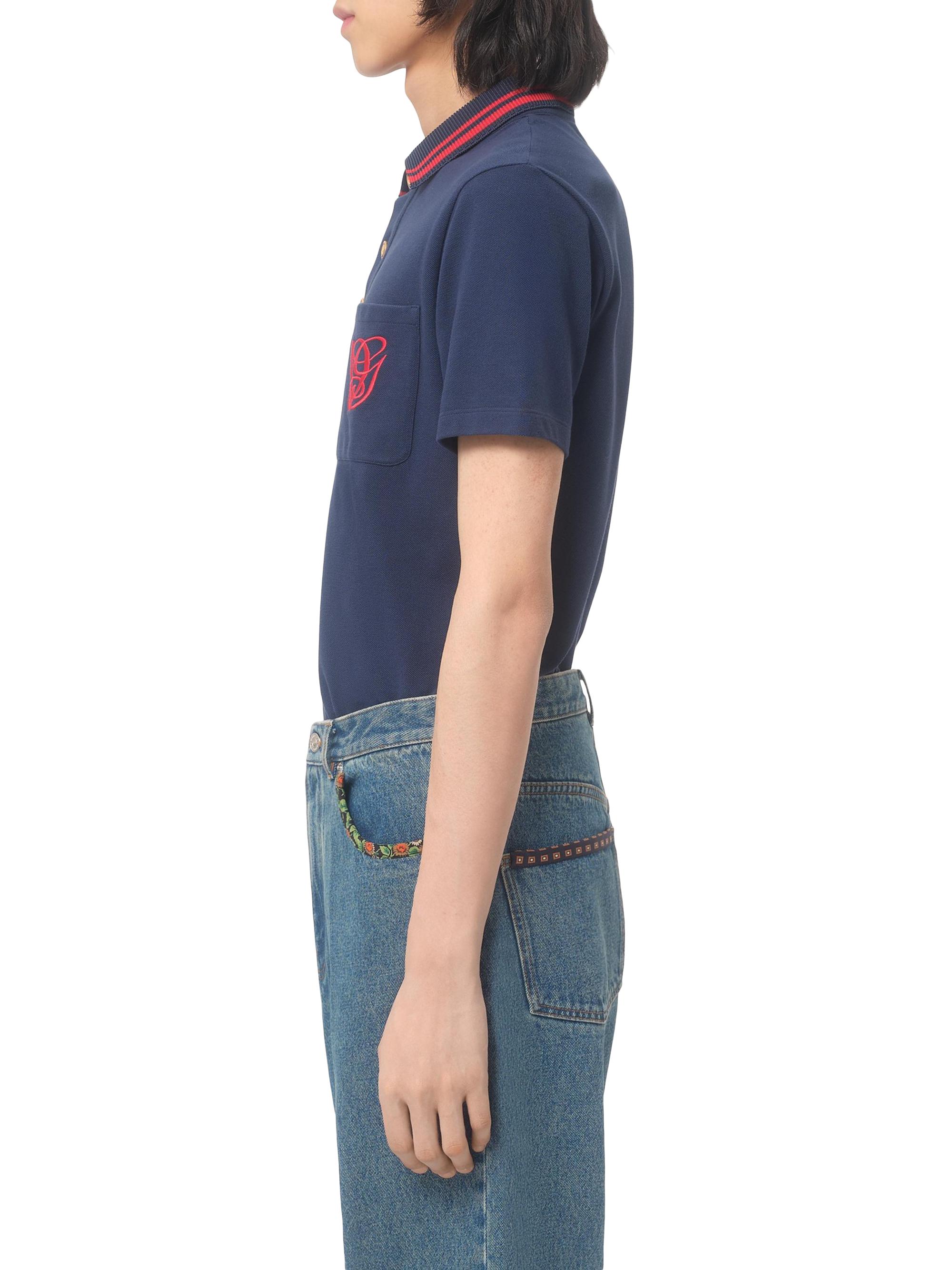 Valentino Garavani Logo Cotton Piqué Polo Shirt | Saks Fifth Avenue