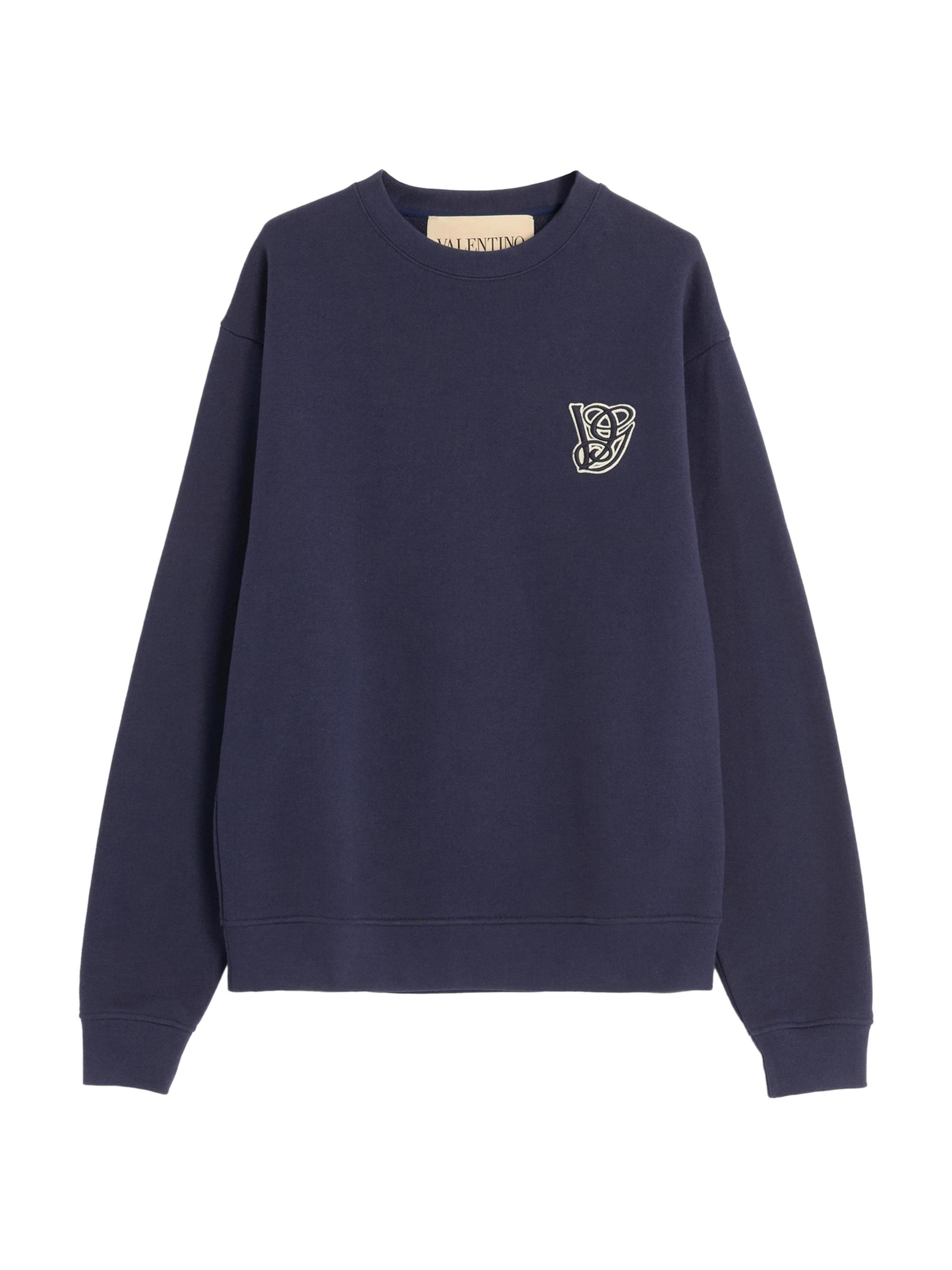 Valentino Garavani Cotton Crewneck Sweatshirt | Saks Fifth Avenue