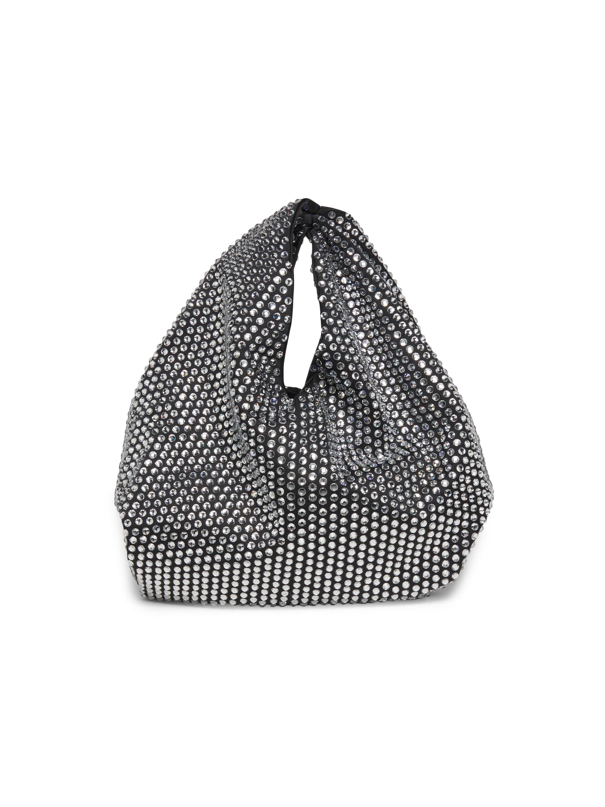 A.L.C. Women's Simone Crystal-Embellished Top Handle Bag - Crystal And Black