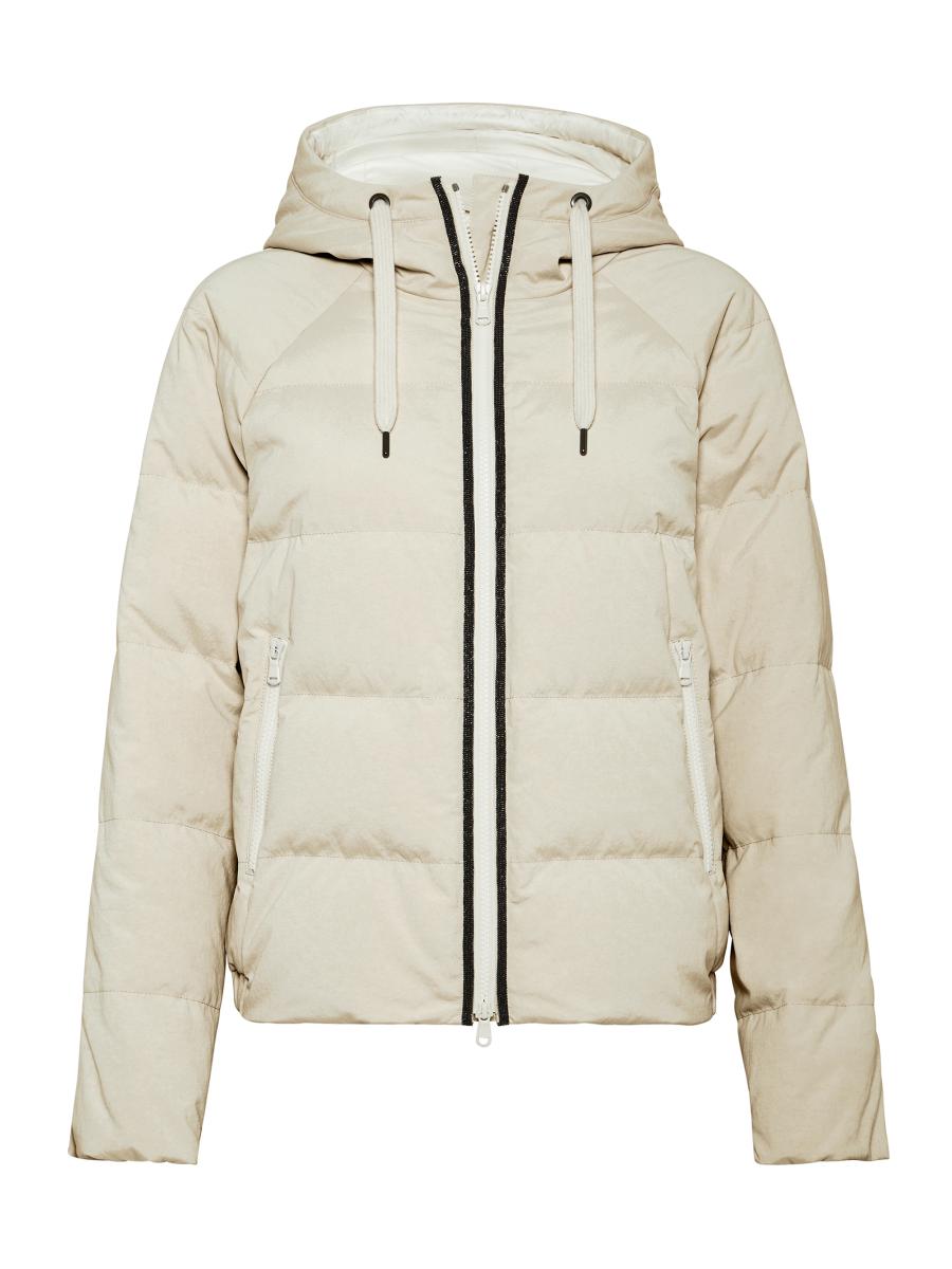 Brunello Cucinelli Techno Canvas Hooded Down Jacket with