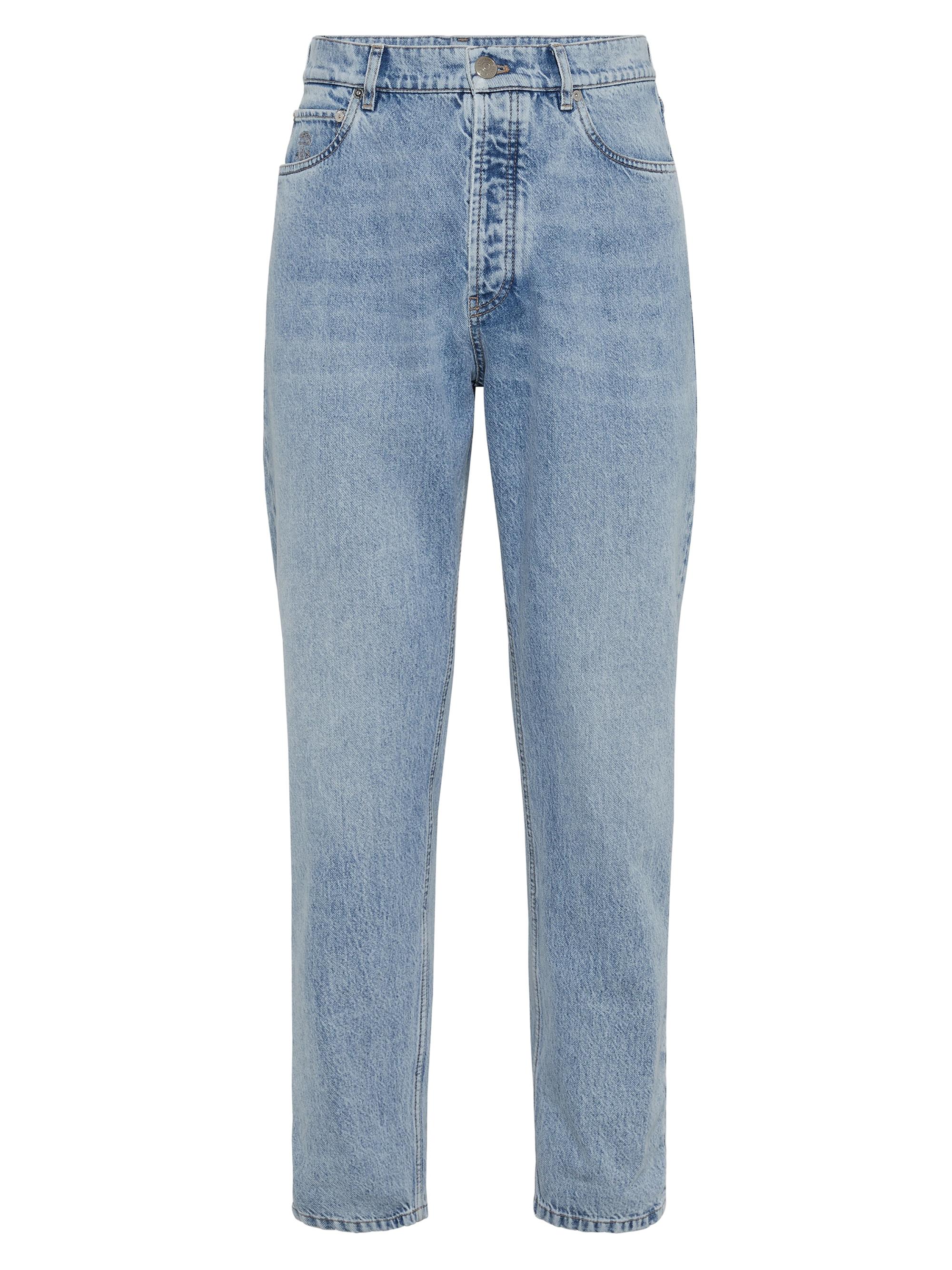 Brunello Cucinelli Lightweight Denim Traditional Fit Five Pocket