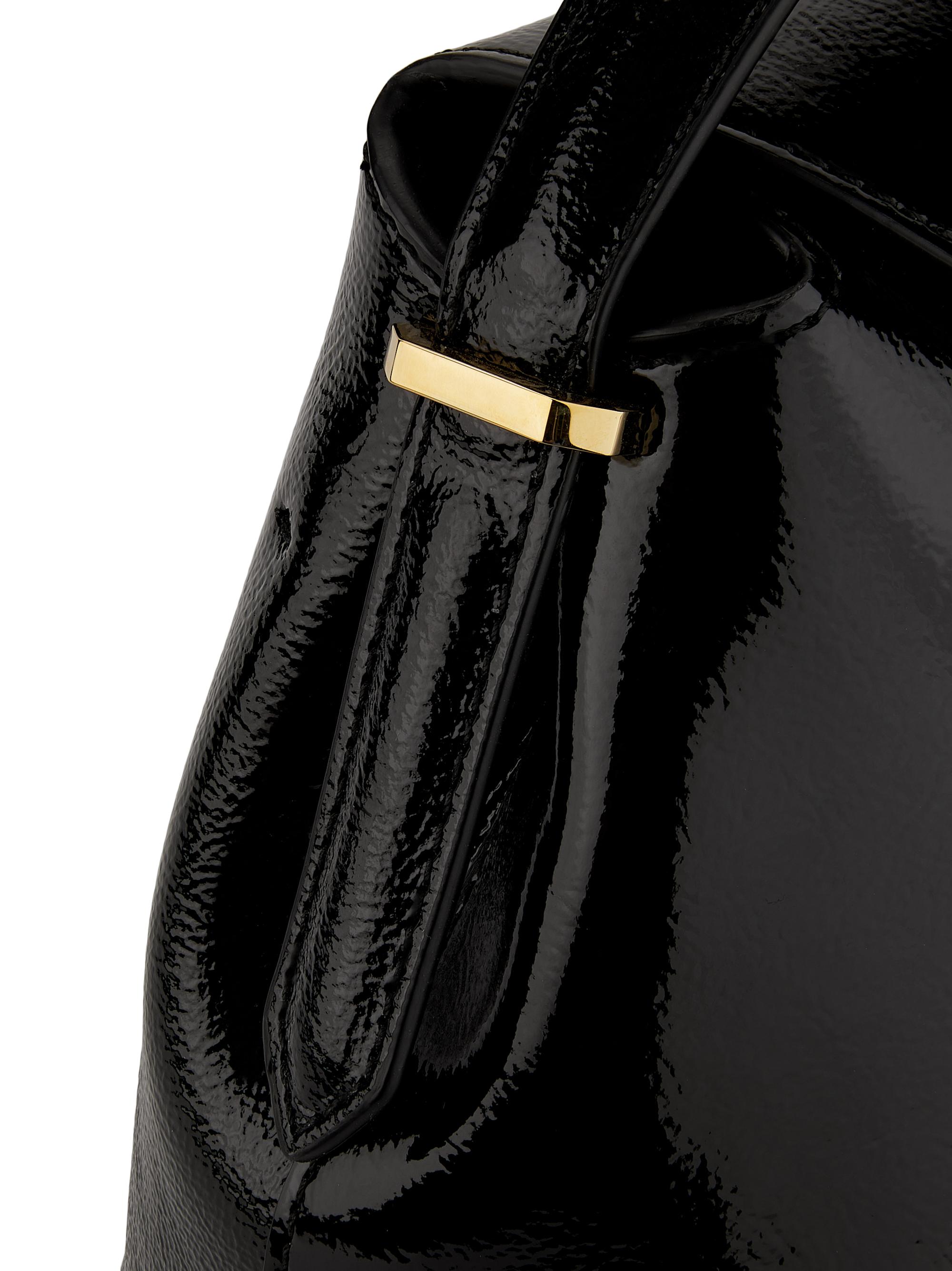 ★アングルショップ【TOM】即購入OK!!★ Toteme T-Lock Naplack Leather Top Handle Bag | Saks Fifth Avenue