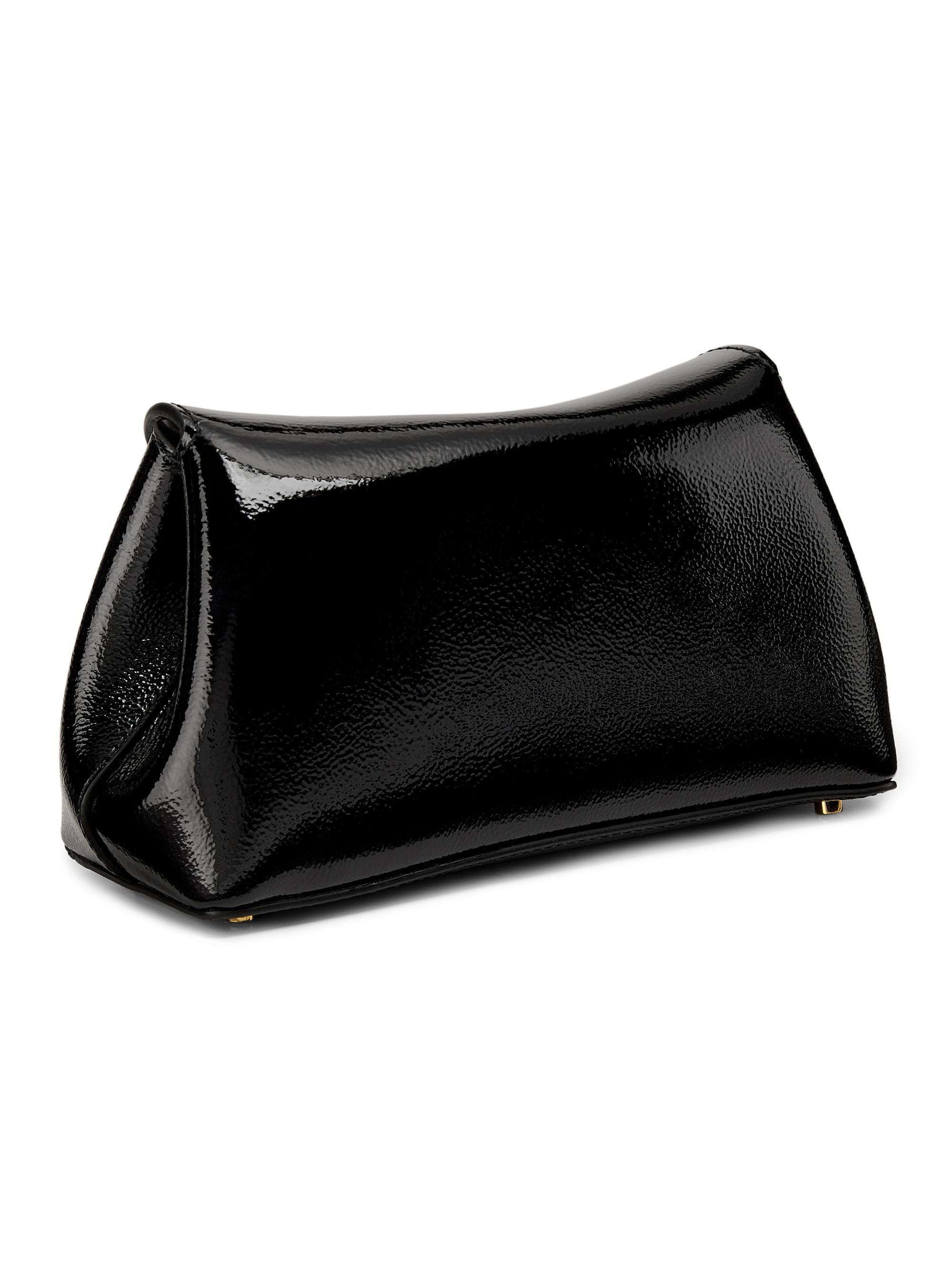 Toteme Mini T-Lock Naplack Clutch | Saks Fifth Avenue