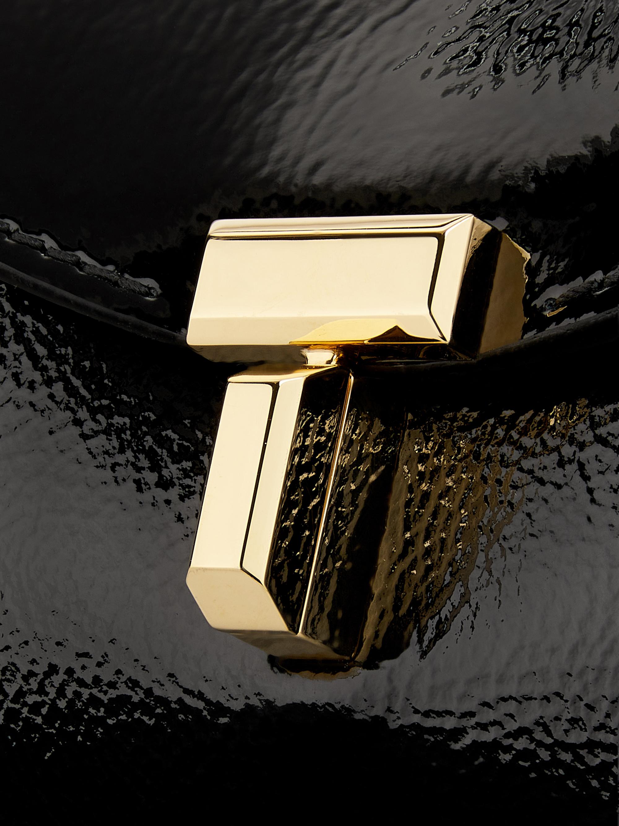 Toteme Mini T-Lock Naplack Clutch | Saks Fifth Avenue