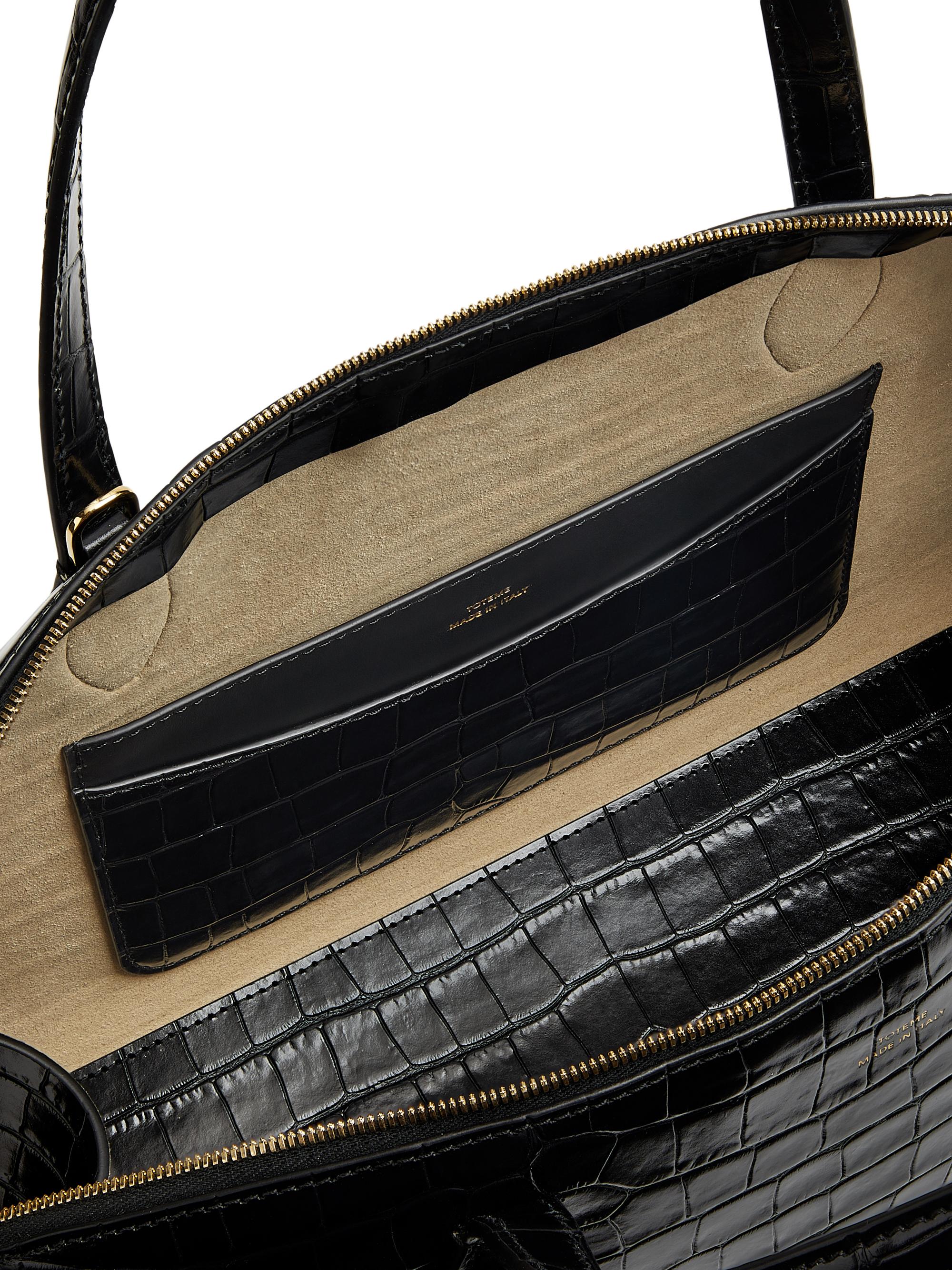 Toteme Medium Croco-Embossed Day Tote | Saks Fifth Avenue