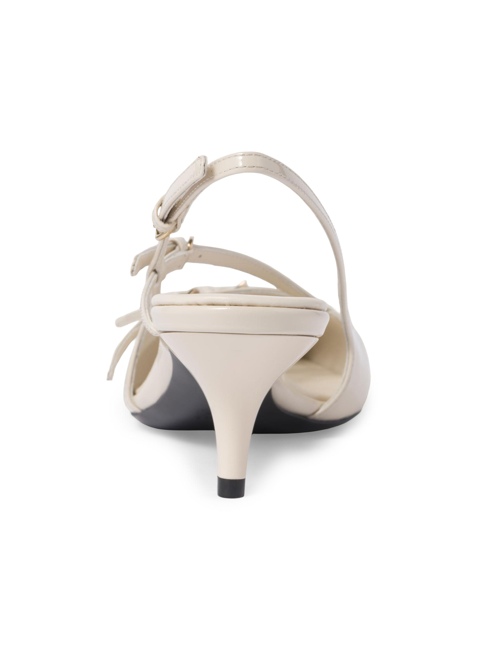 Miu Miu Patent Leather Slingbacks with Buckles | Saks Fifth