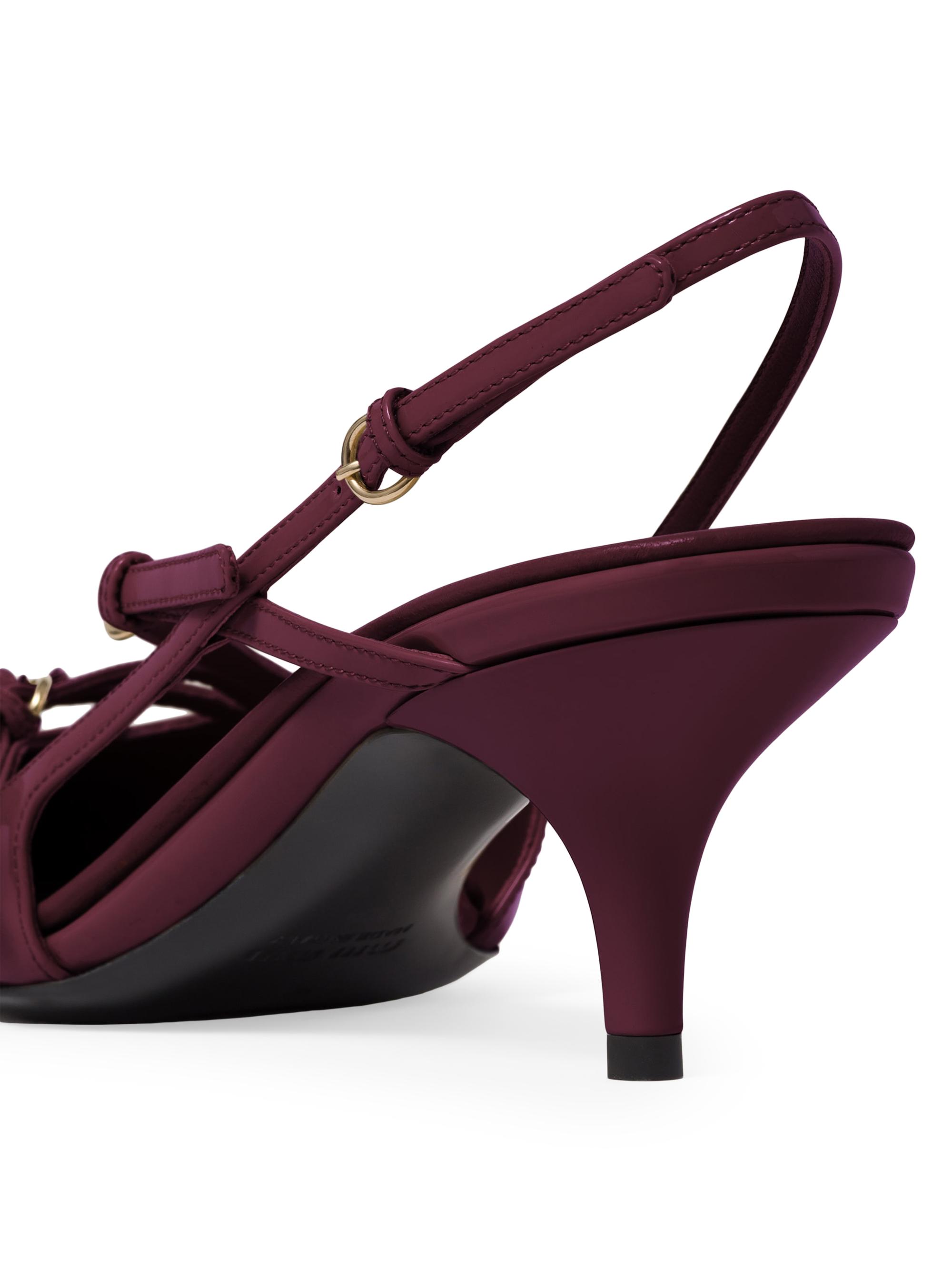 Miu Miu Patent Leather Slingbacks with Buckles | Saks Fifth Avenue