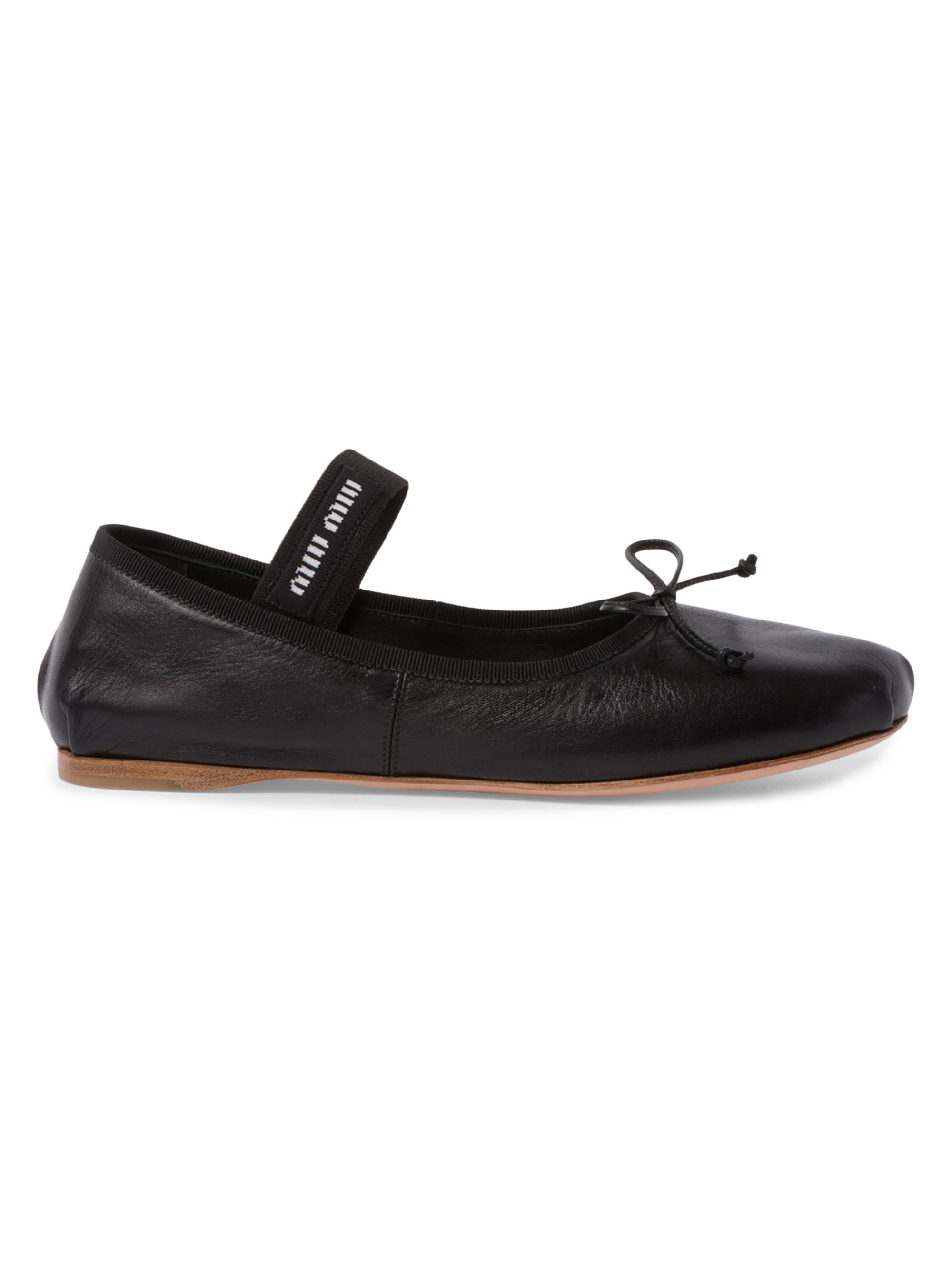 靴 MIU MIU Vinyl Ballet Flats 37 1/2 1000005140849_MIUMIUWMAIN_01_1