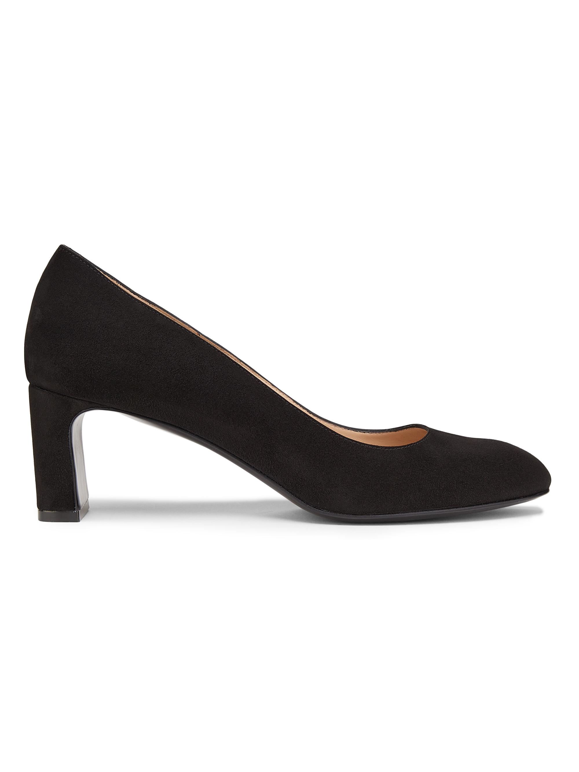 Sam Edelman Vienna - Décolleté Donna In Pelle Nera Con Punta A Punta, Tacco 7,1 Cm, Taglia 37.5 EU
