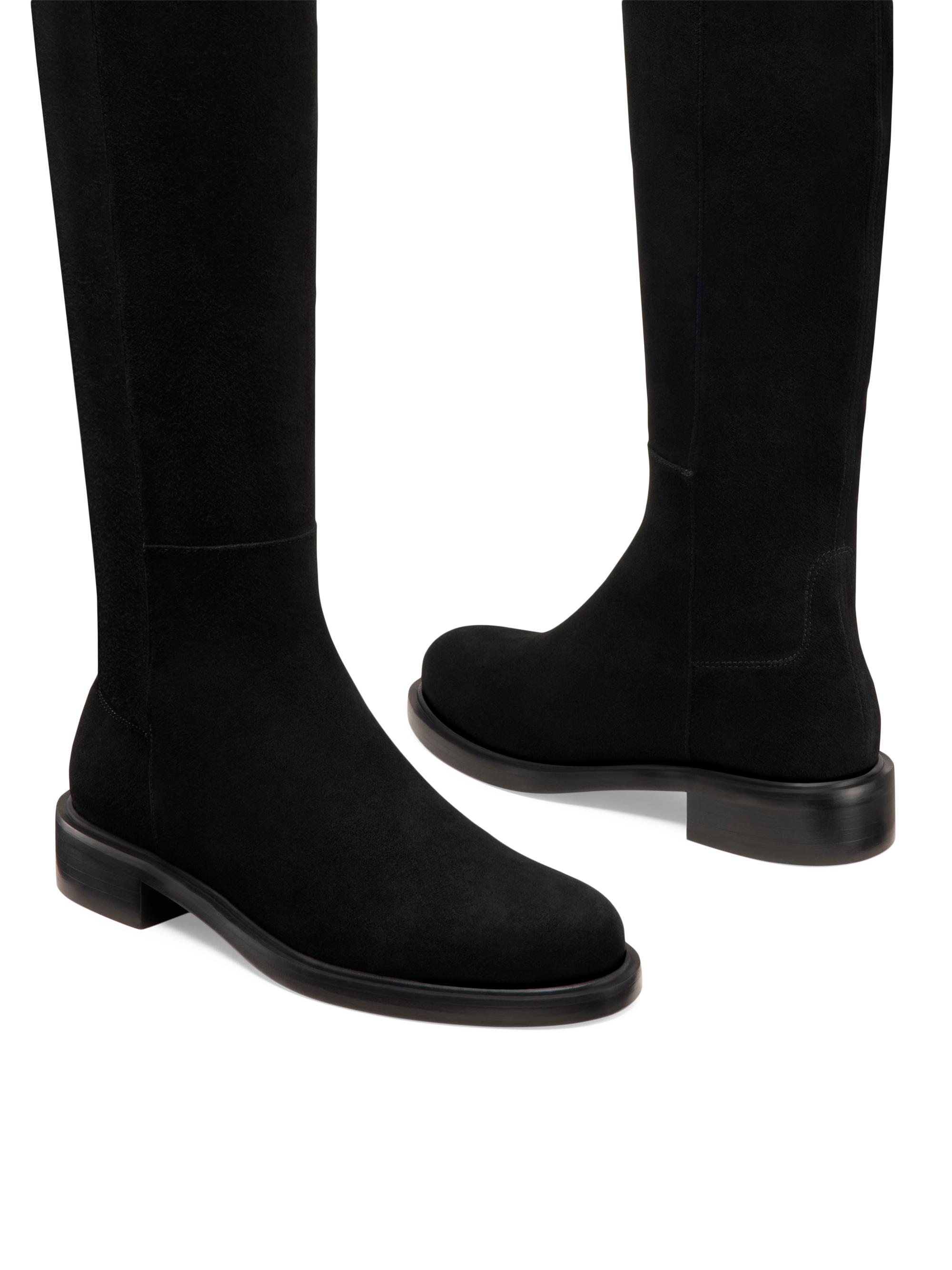 Stuart Weitzman 5050 Gisele 30MM Suede Boots | Saks Fifth Avenue