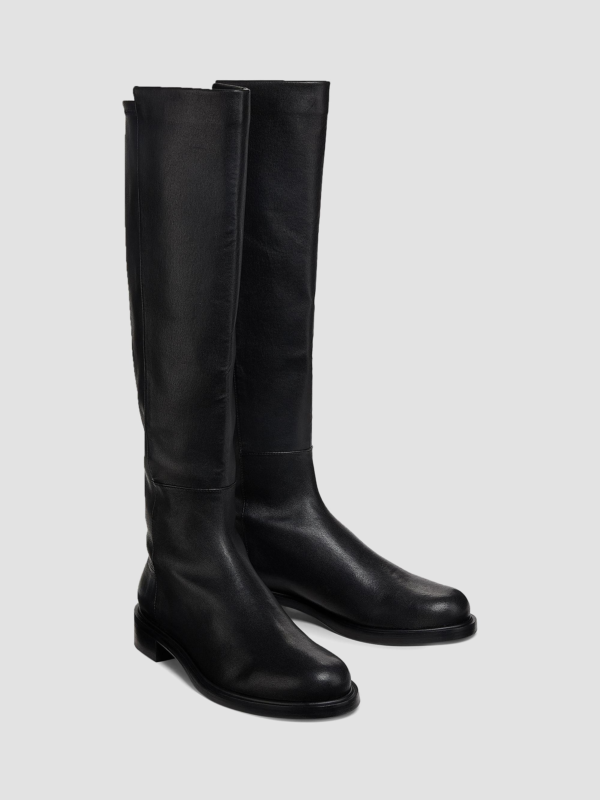 Stuart Weitzman 5050 Gisele 30MM Leather Knee-High Boots | Saks