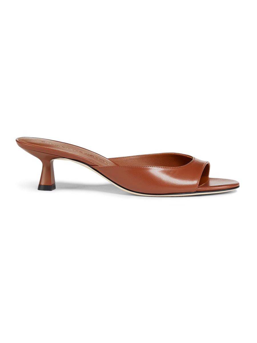 50s デッドストック ウェイトレス スタチュー NIGO ピンナップガール Stuart Weitzman Nudist Finesse 50MM Leather Kitten-Heel Sandals