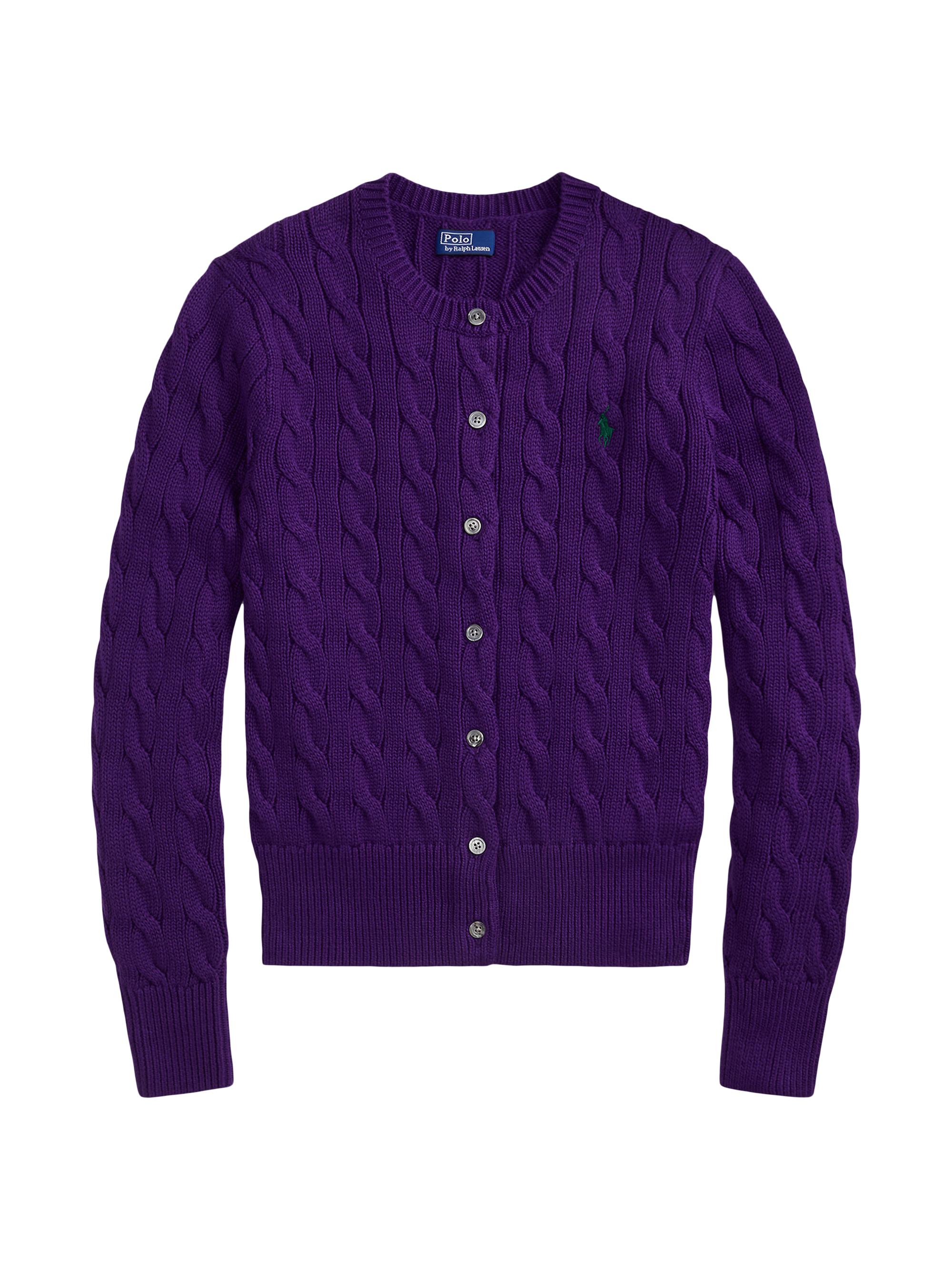 Polo Ralph Lauren Cable-Knit Cardigan | Saks Fifth Avenue