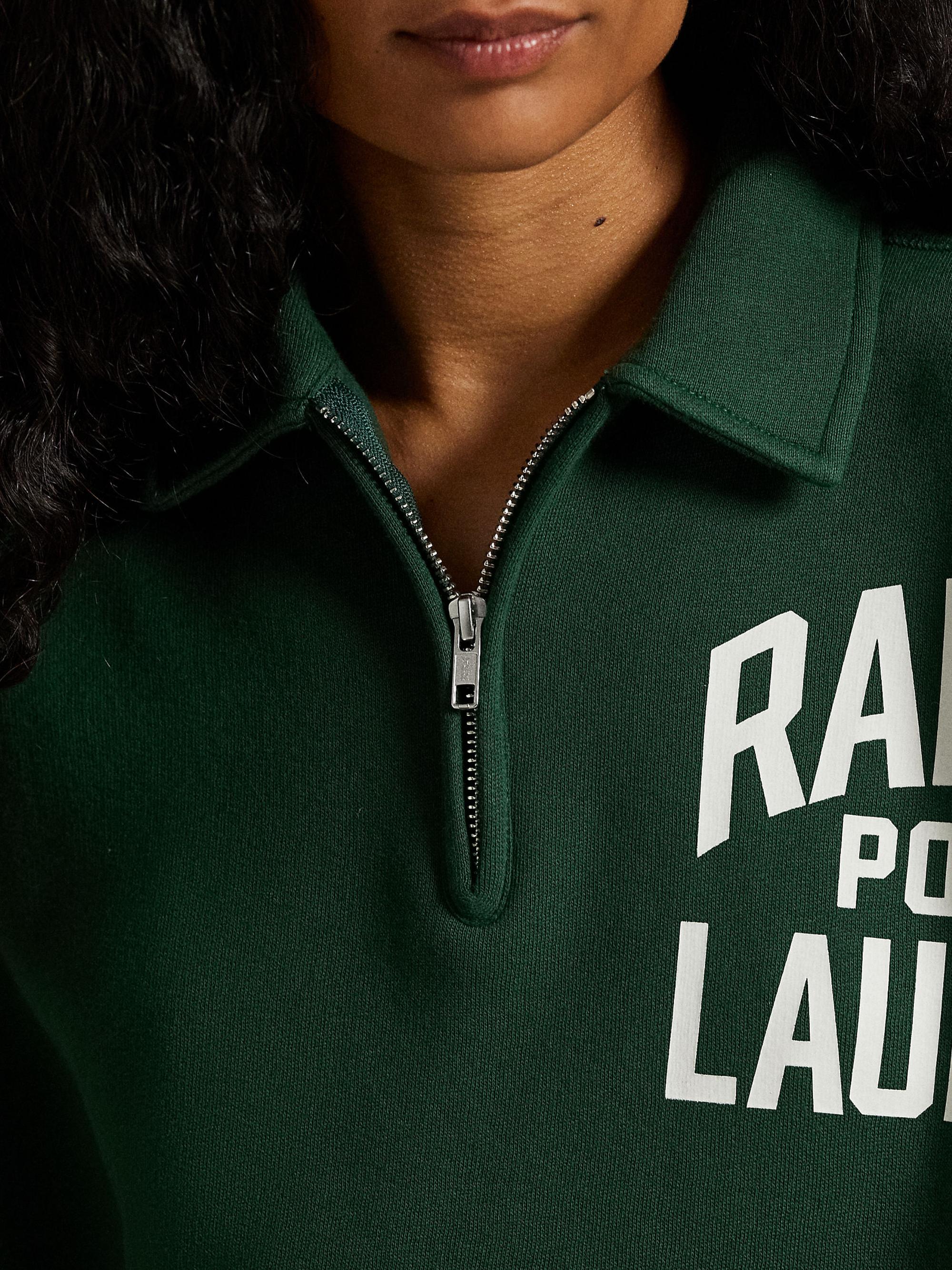 Logo Fleece Quarter-Zip Sweatshirt