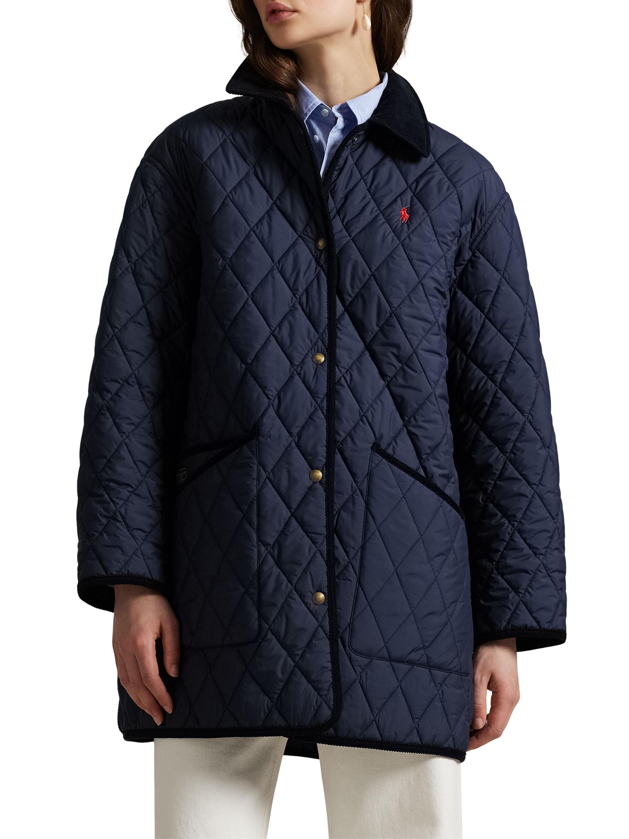 Oversized Quilted Barn Jacket