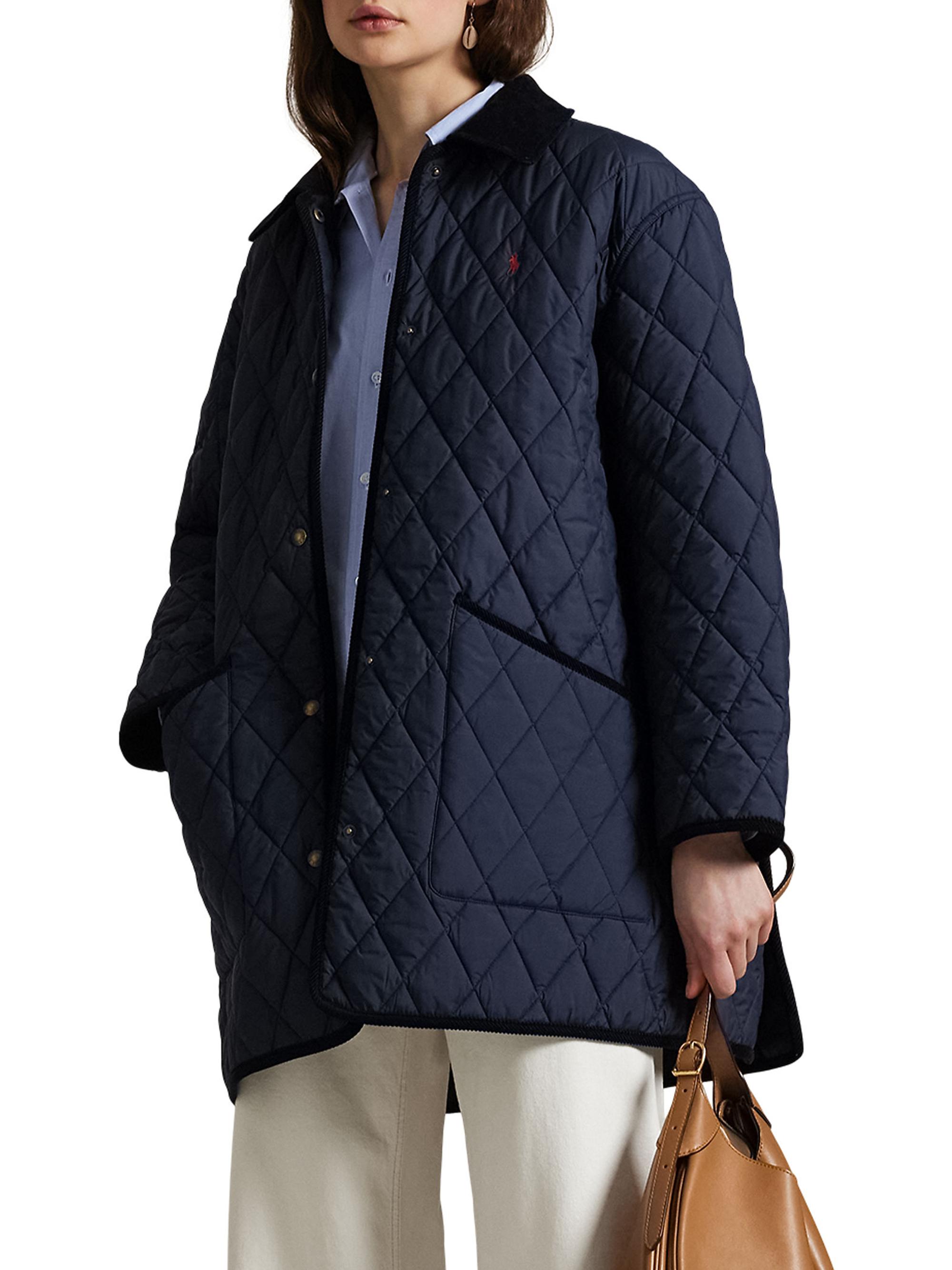 Oversized Quilted Barn Jacket