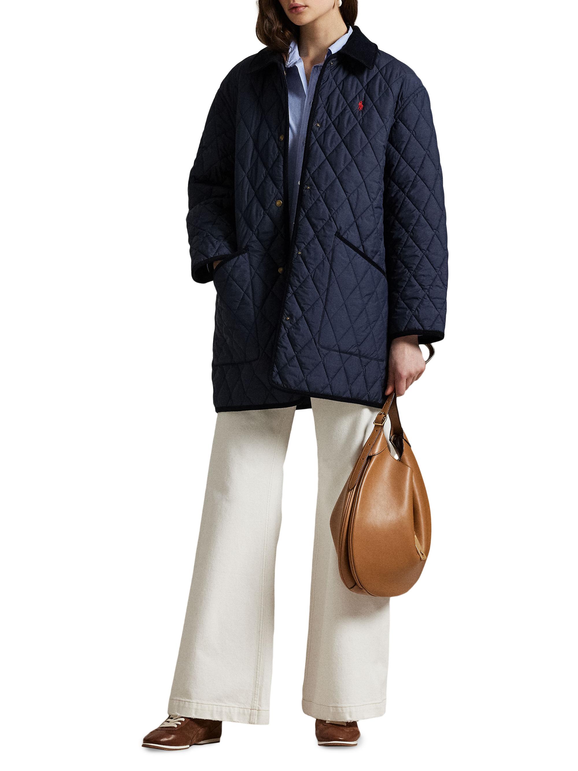 Oversized Quilted Barn Jacket