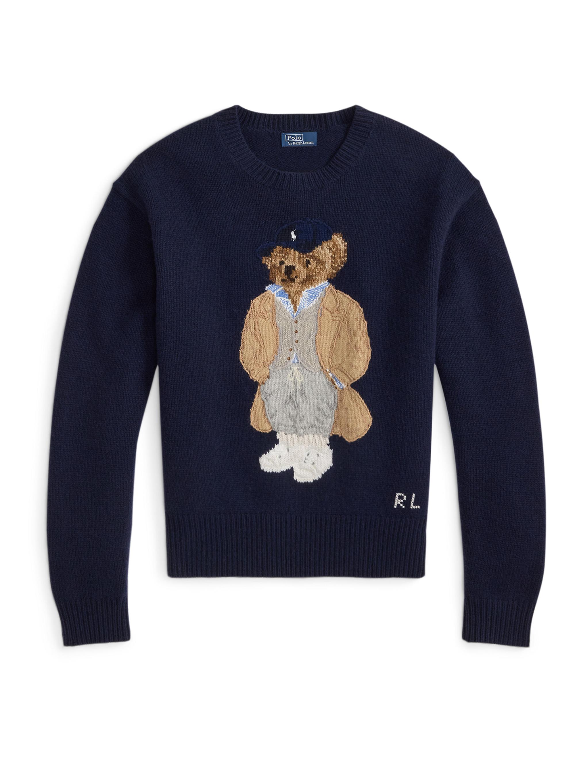 Polo Ralph Lauren Polo Bear Crewneck Sweater | Saks Fifth Avenue