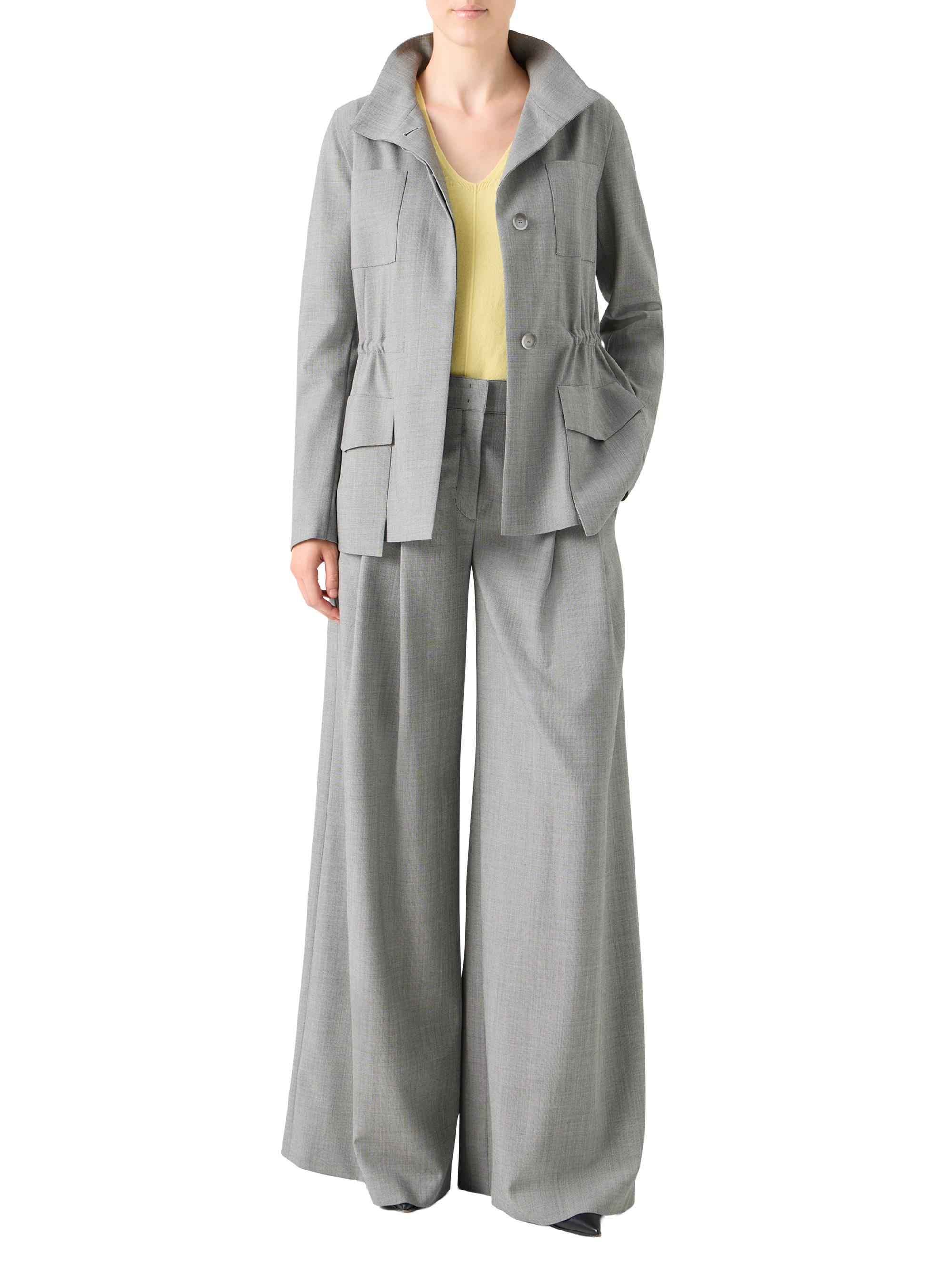 Akris Chianti Wool Drawstring Jacket | Saks Fifth Avenue