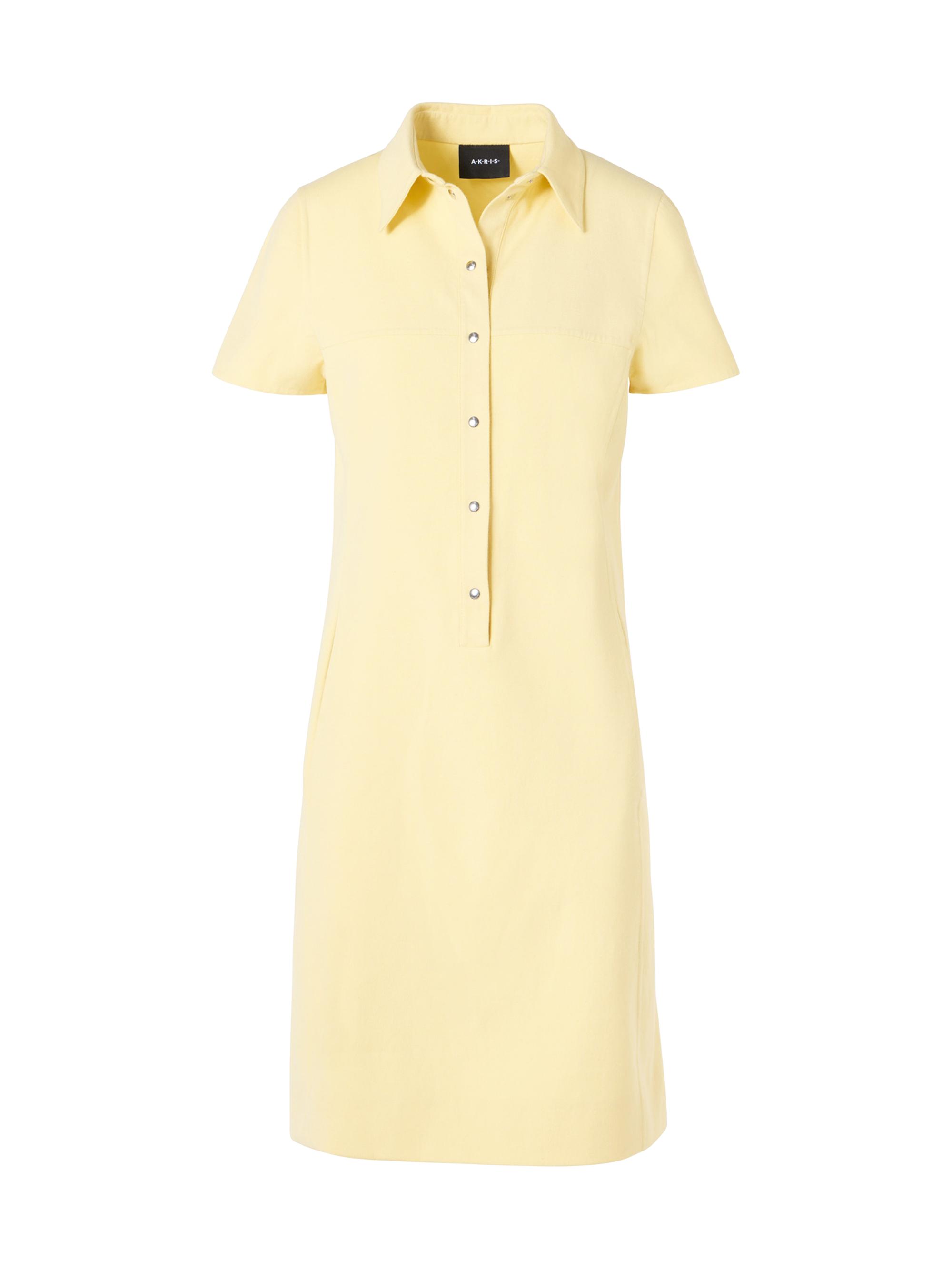 Akris Women's Stretch Cotton-Silk Knee-Length Polo Dress - Sun