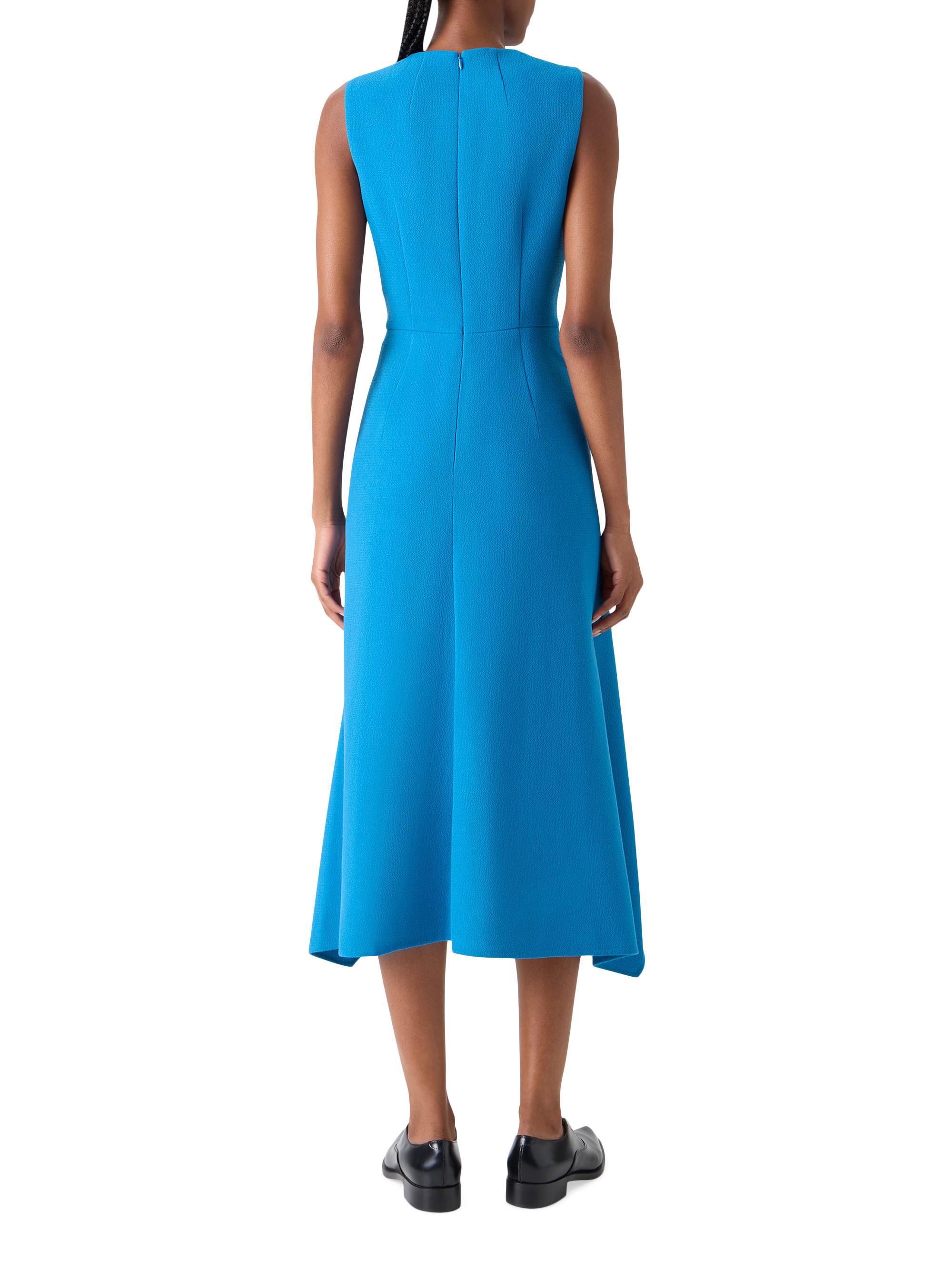 Akris Double-Face Wool Crepe Midi-Dress | Saks Fifth Avenue